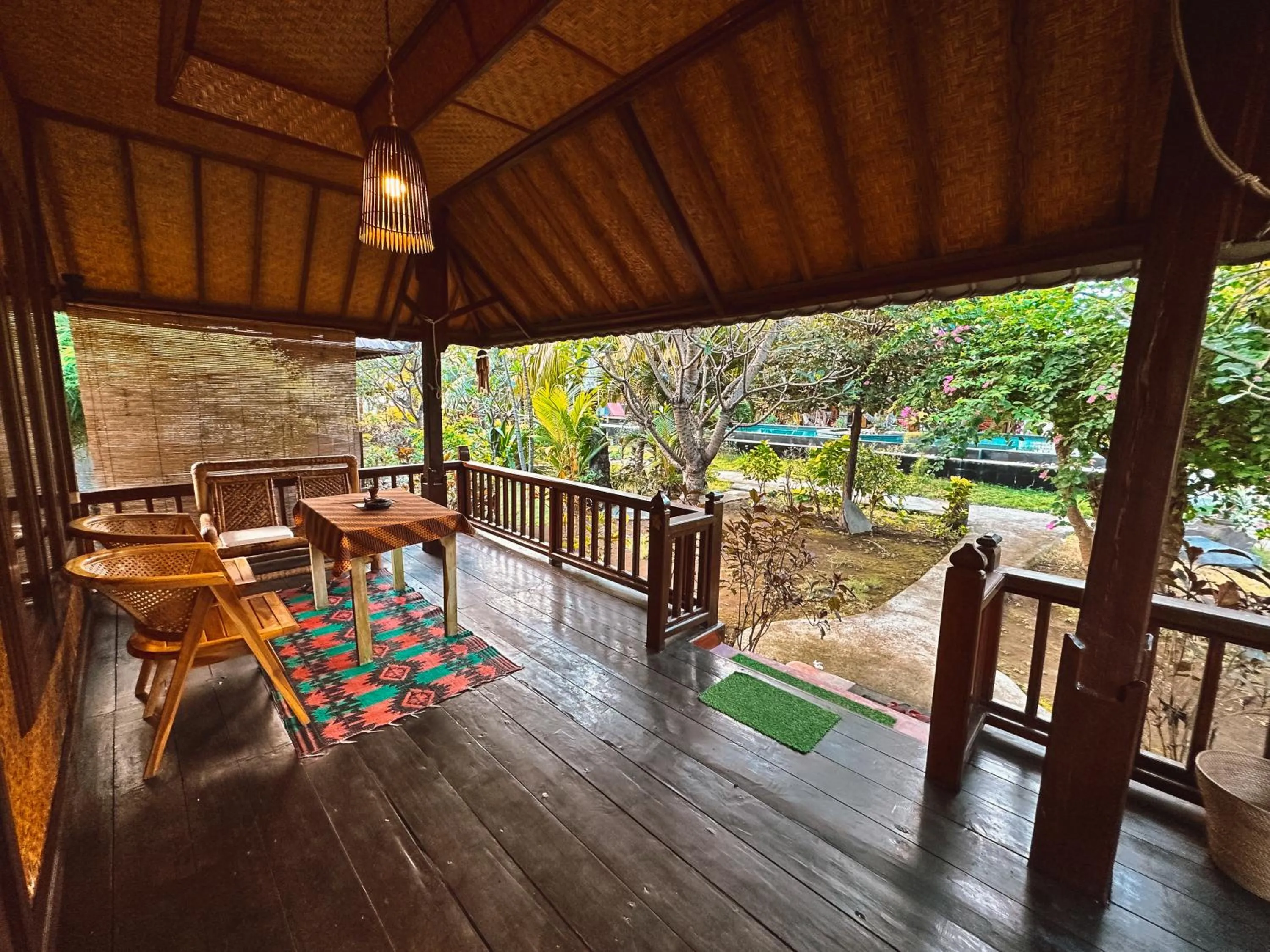 Patio in Sejuk Cottages