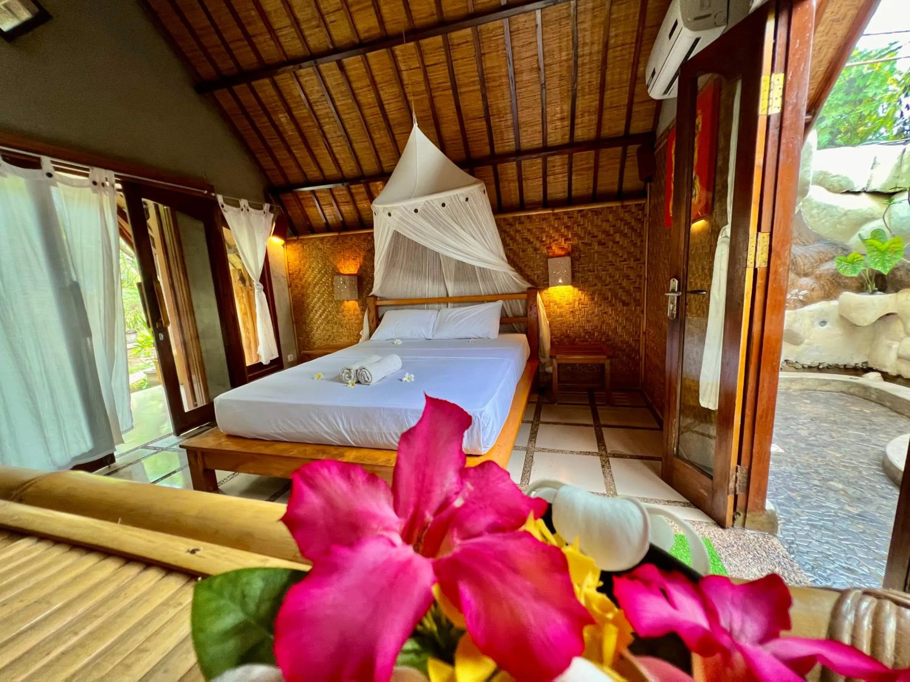 Bedroom, Bed in Sejuk Cottages