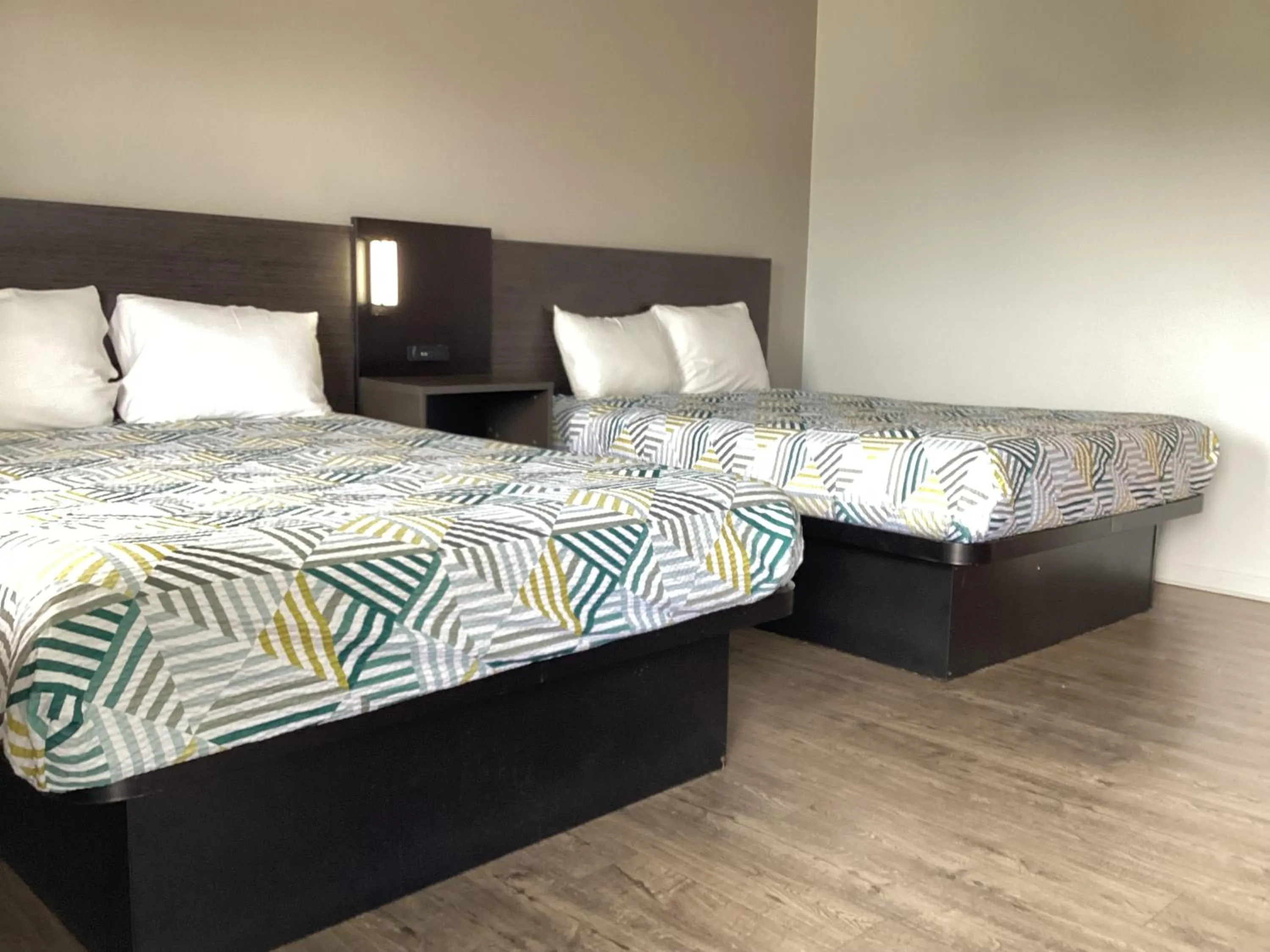 Bed in Motel 6 Selma, CA