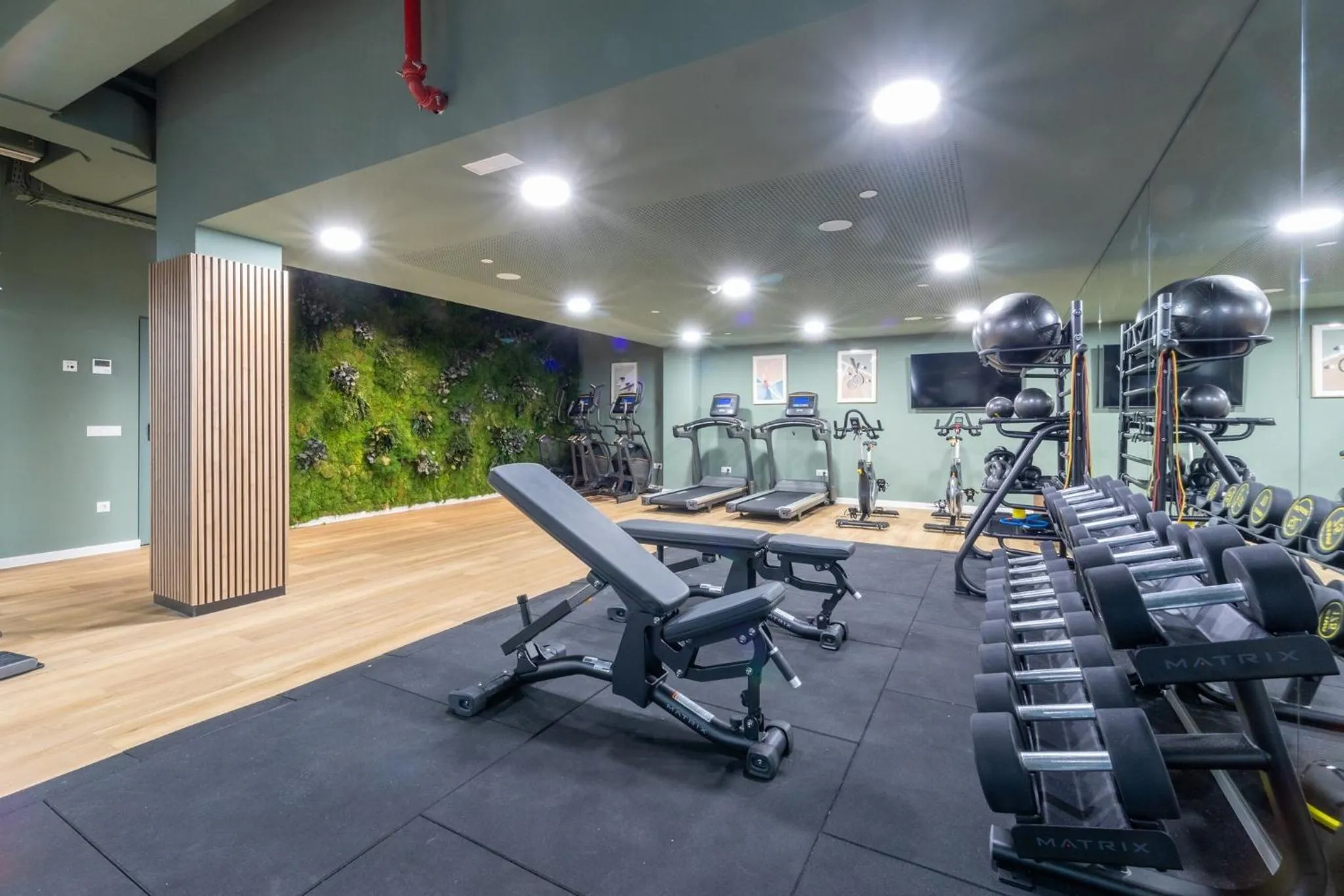 Fitness centre/facilities in Hotel Nido Príncipe Pío