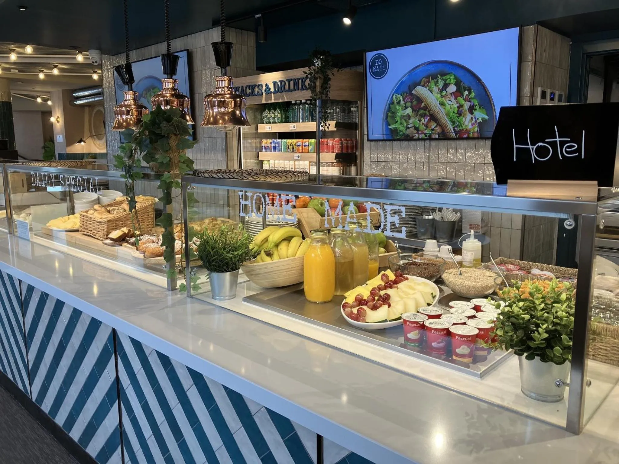 Breakfast in Hotel Nido Príncipe Pío