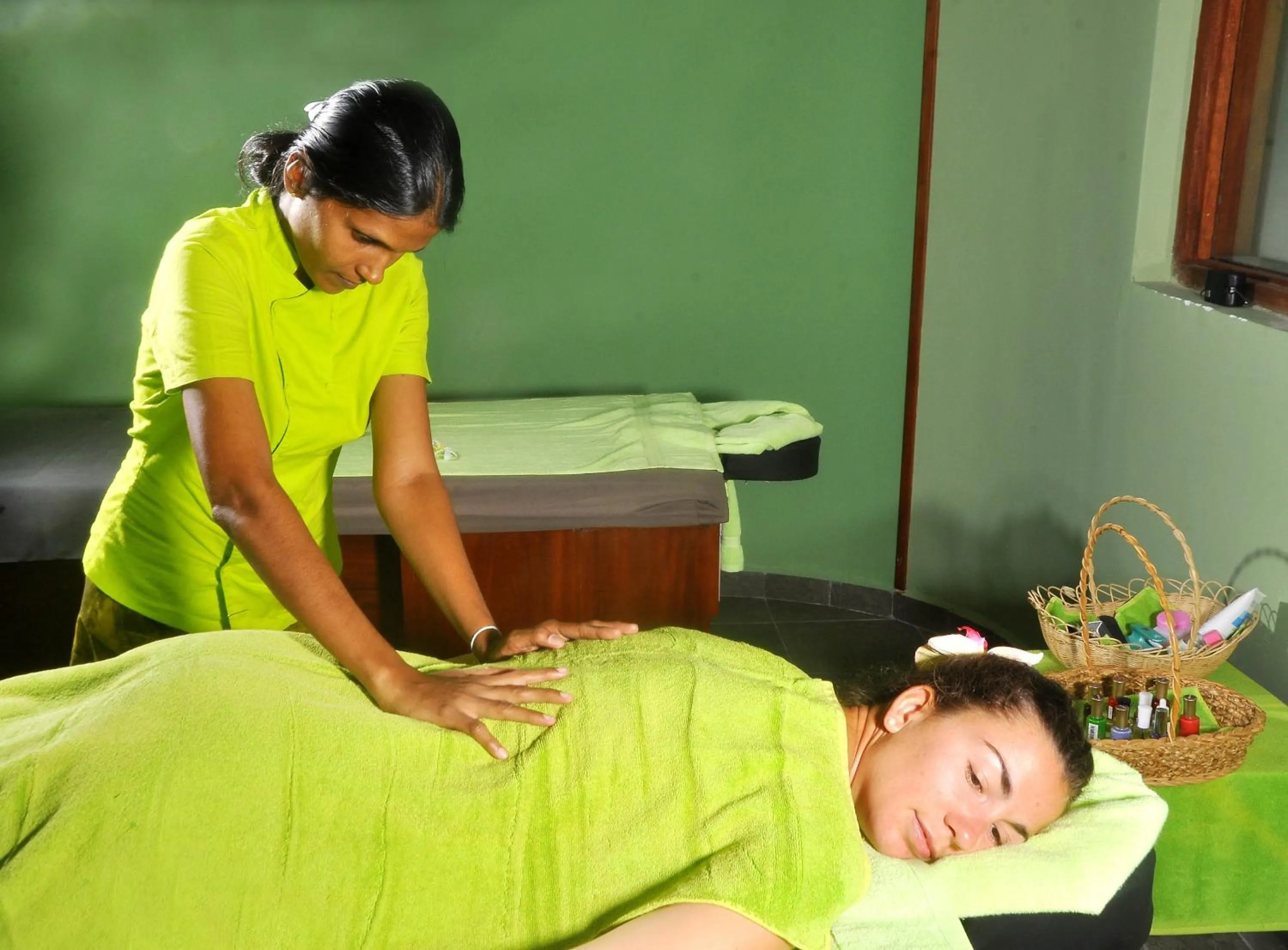 Massage in The Beach Cabanas Retreat & Spa