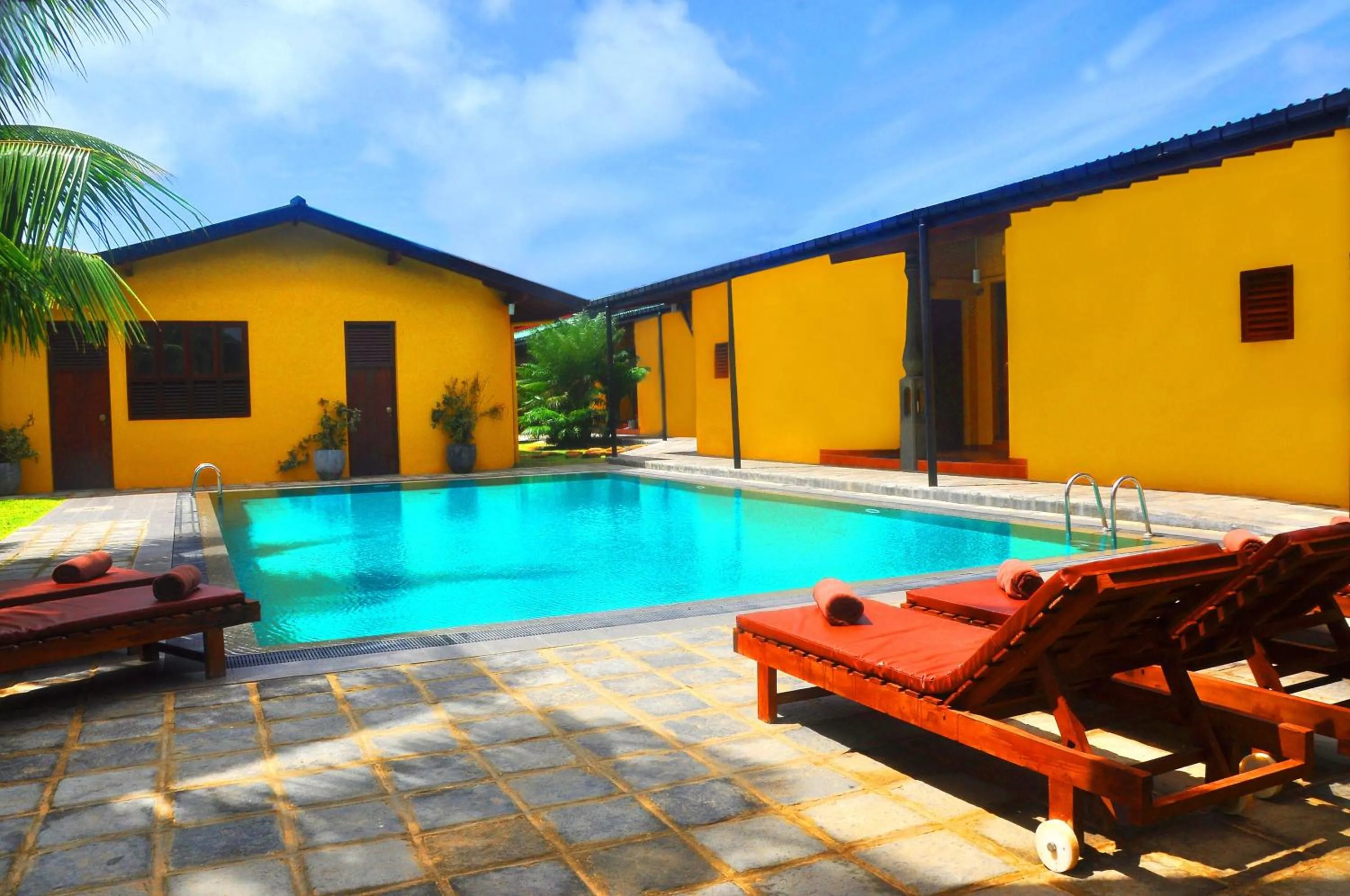 Swimming pool in The Beach Cabanas Retreat & Spa