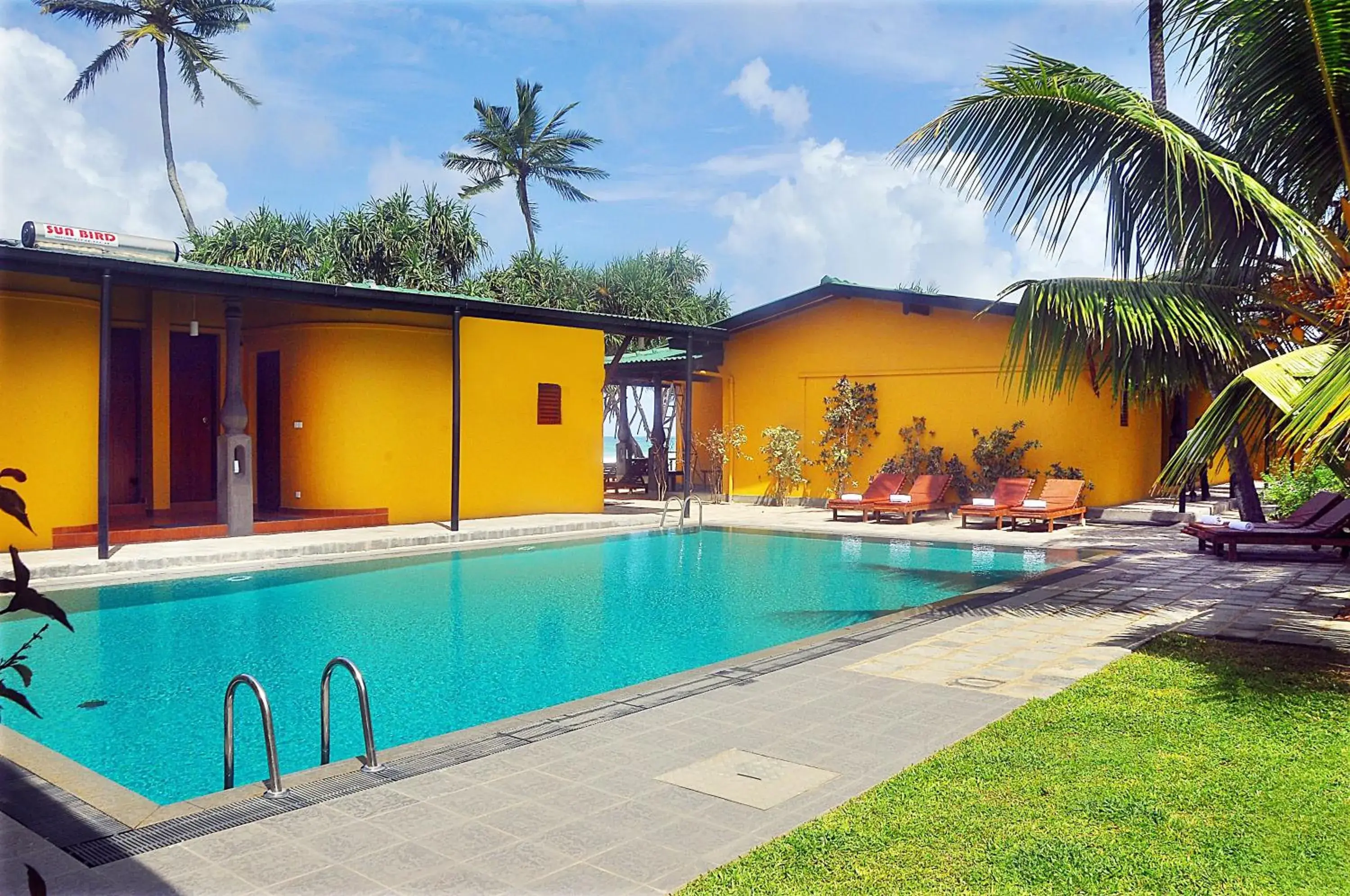 Swimming pool in The Beach Cabanas Retreat & Spa Swimming pool in The Beach Cabanas Retreat & Spa