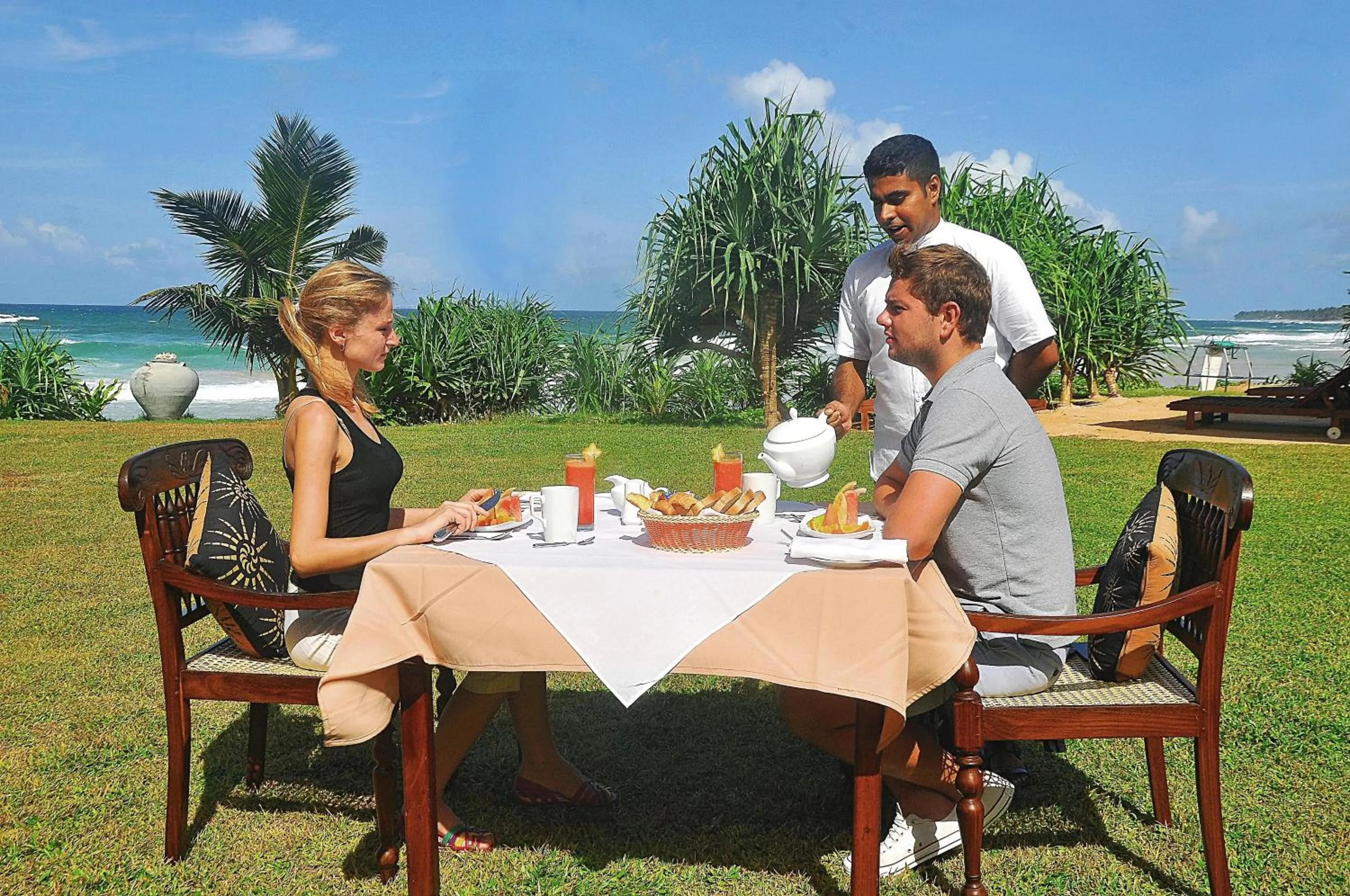 Staff in The Beach Cabanas Retreat & Spa