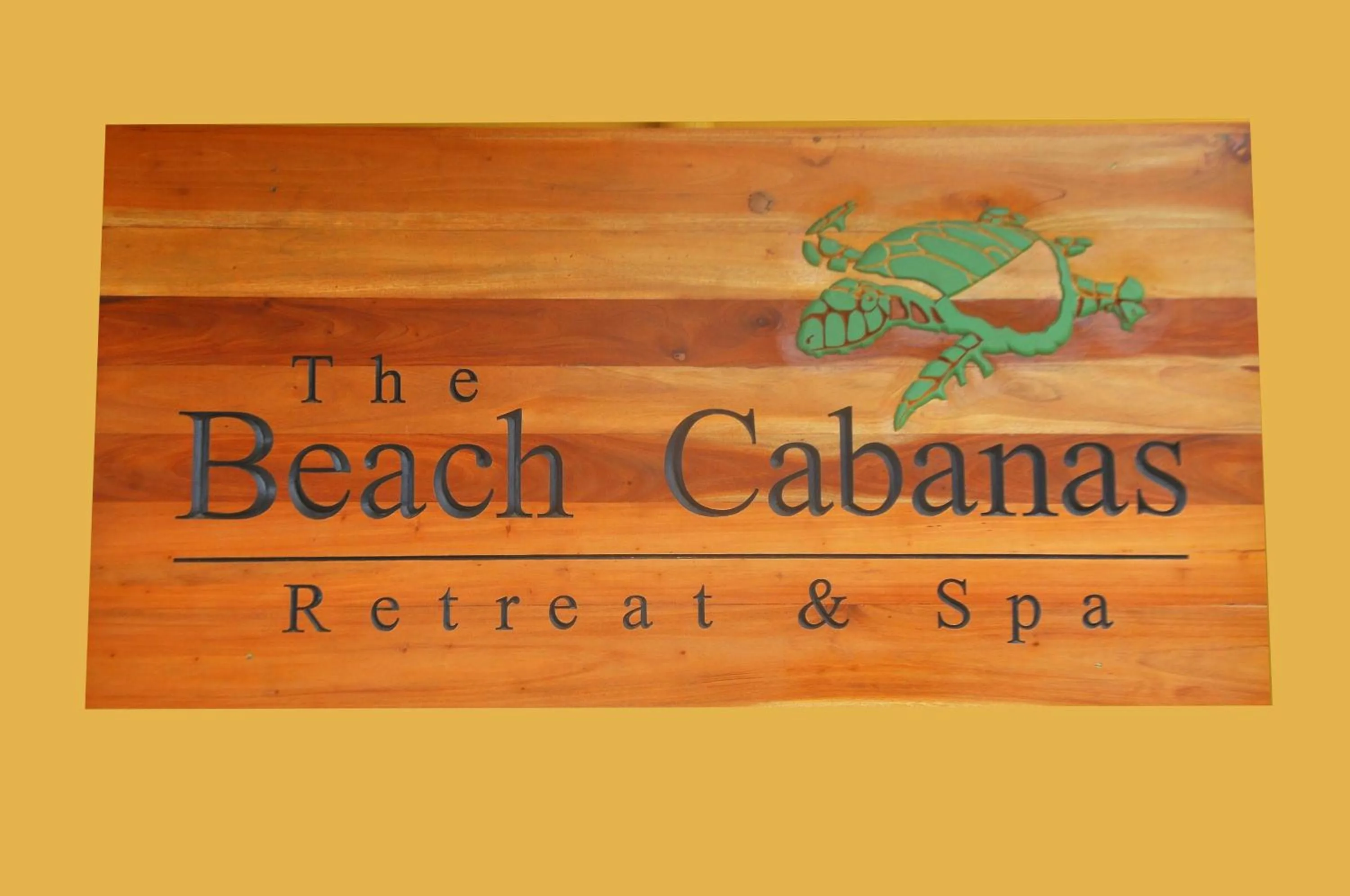 Property logo or sign in The Beach Cabanas Retreat & Spa