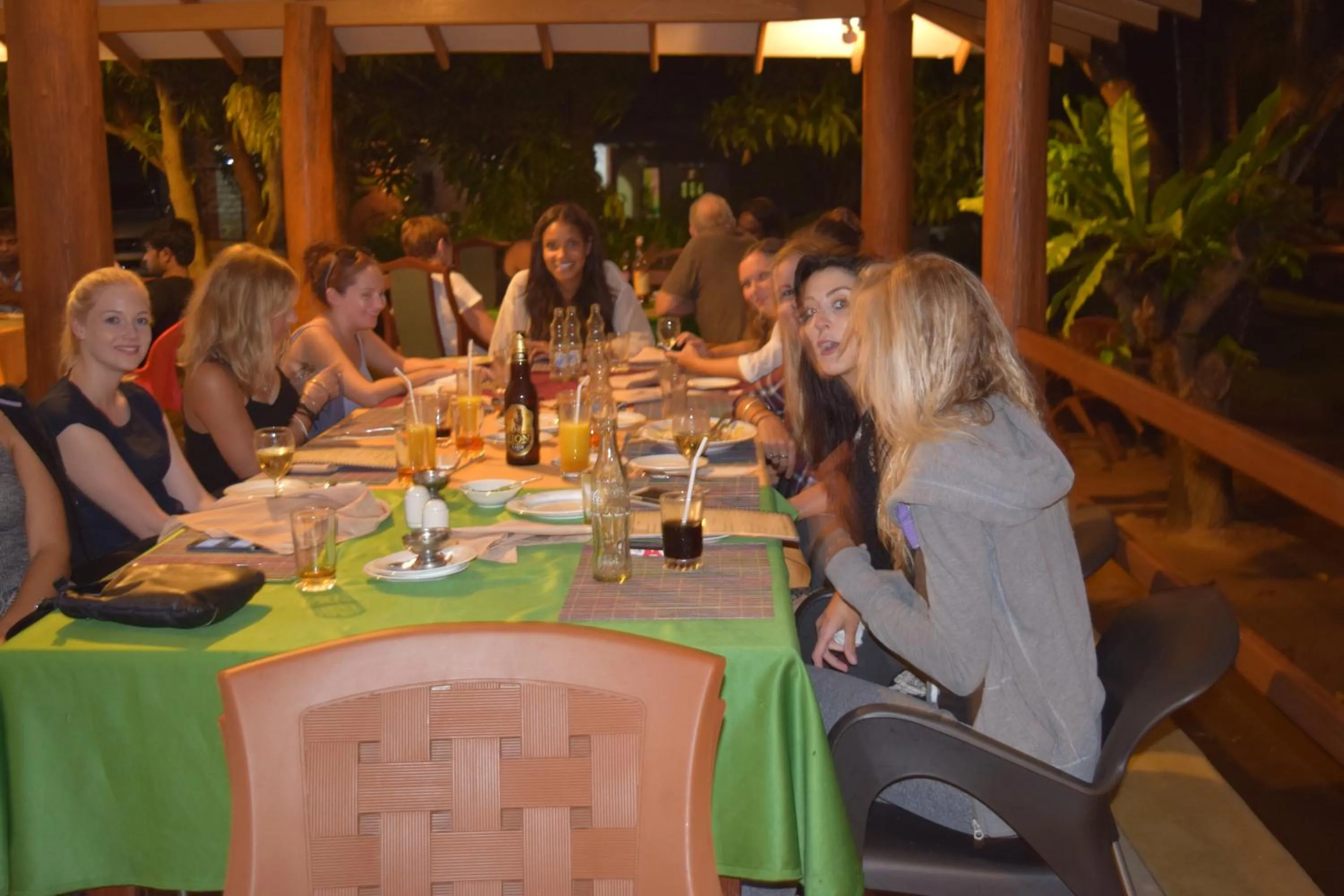 Property building in The Coconut Gardens Hotel & Restaurant