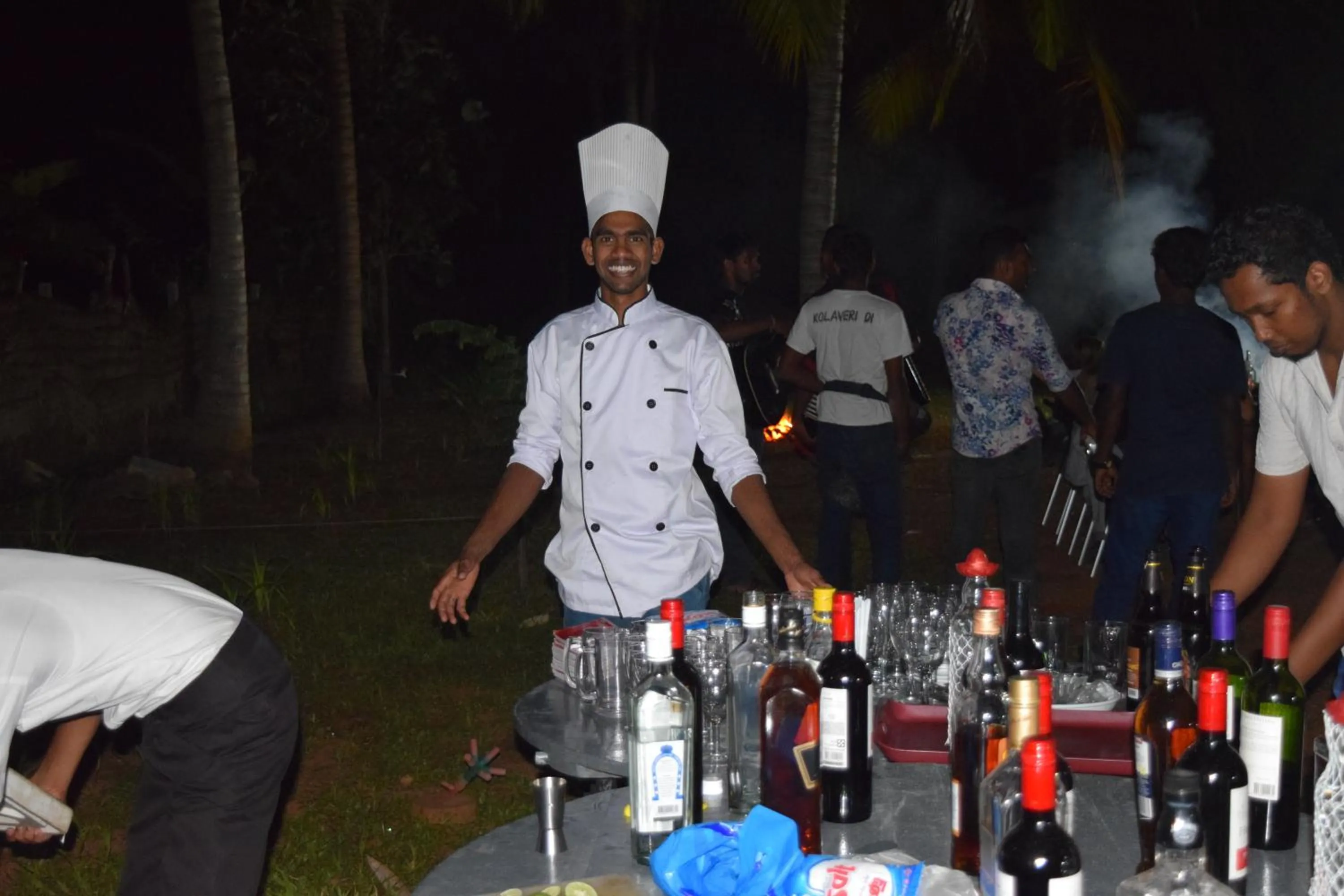 BBQ facilities in The Coconut Gardens Hotel & Restaurant