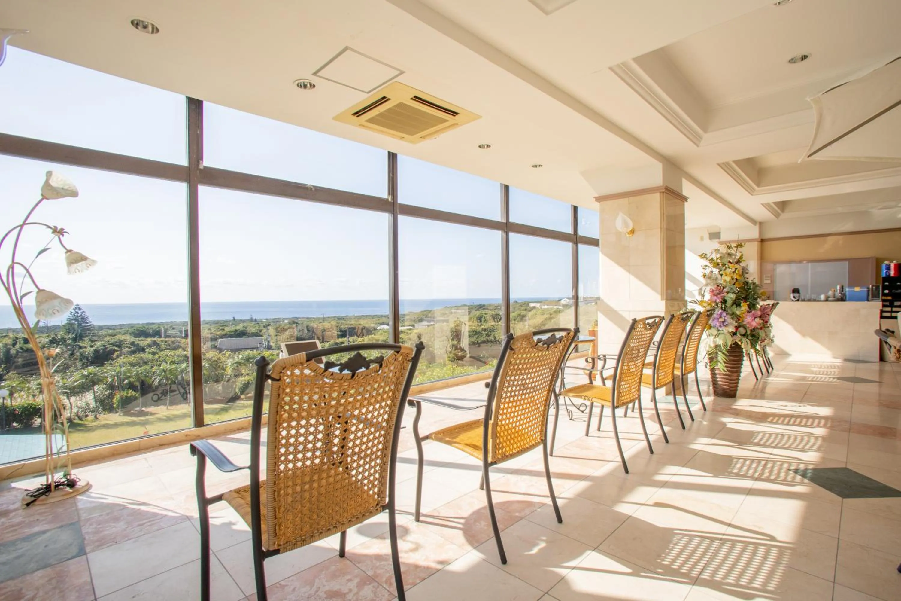 Lobby or reception in Hachijo View Hotel
