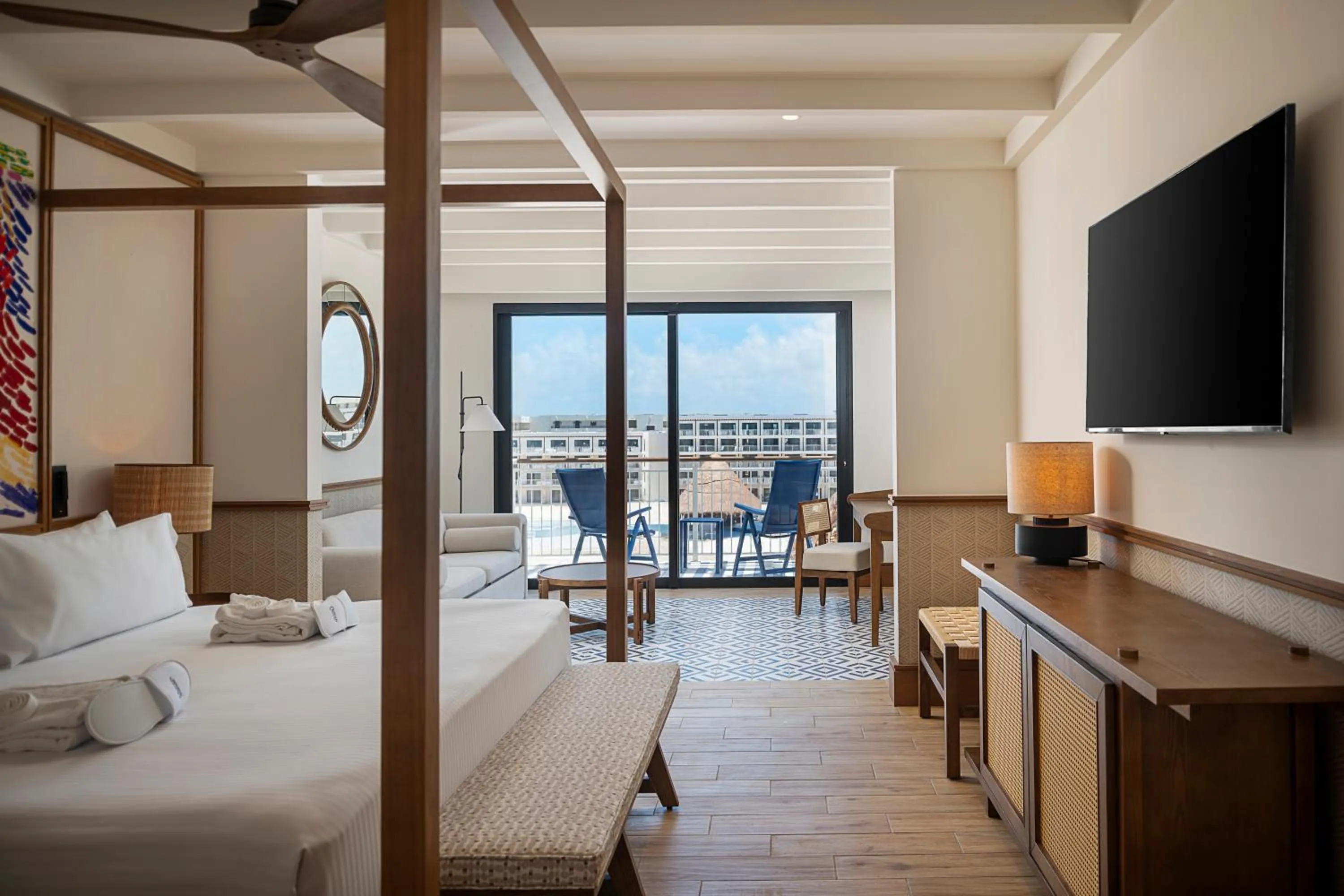 Bedroom, Bed in Ocean Allure Costa Mujeres - Adults Only - All Inclusive