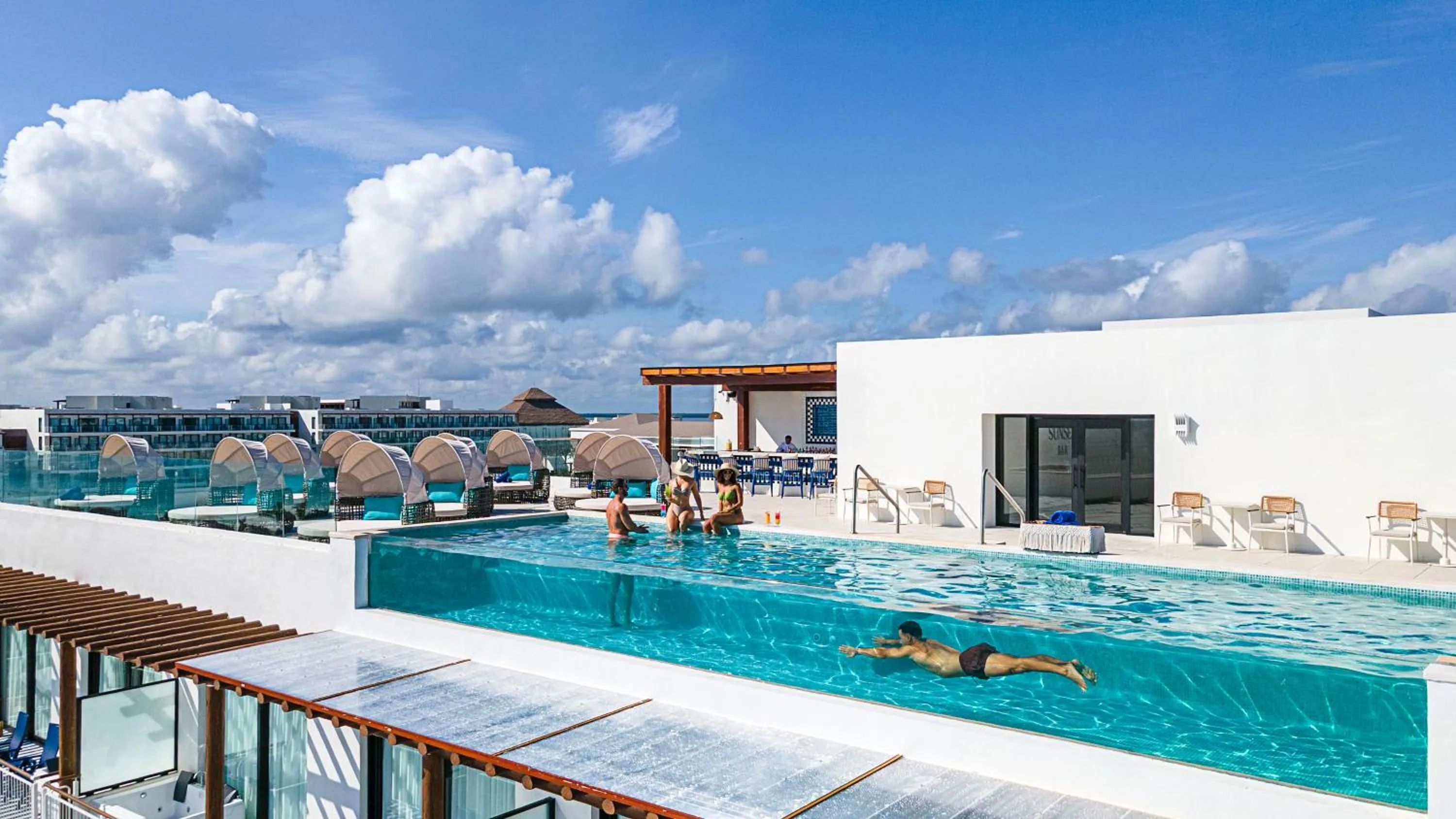 Swimming pool in Ocean Allure Costa Mujeres - Adults Only - All Inclusive