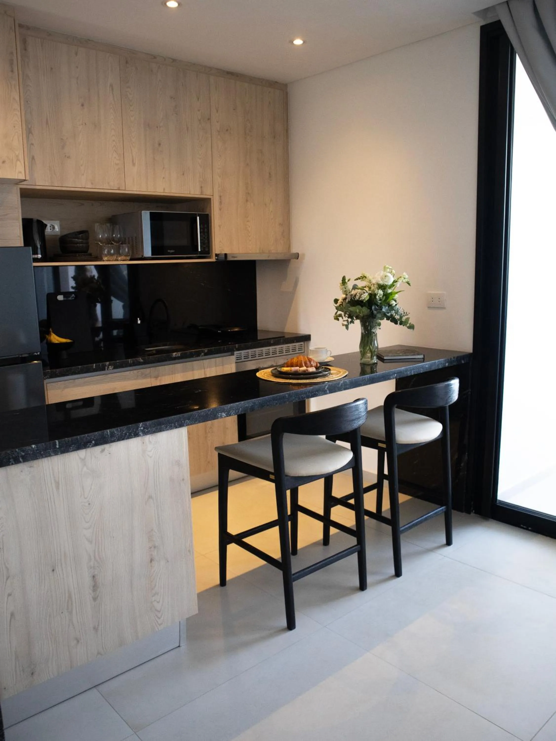 kitchen in Divina Tower Apart Hotel