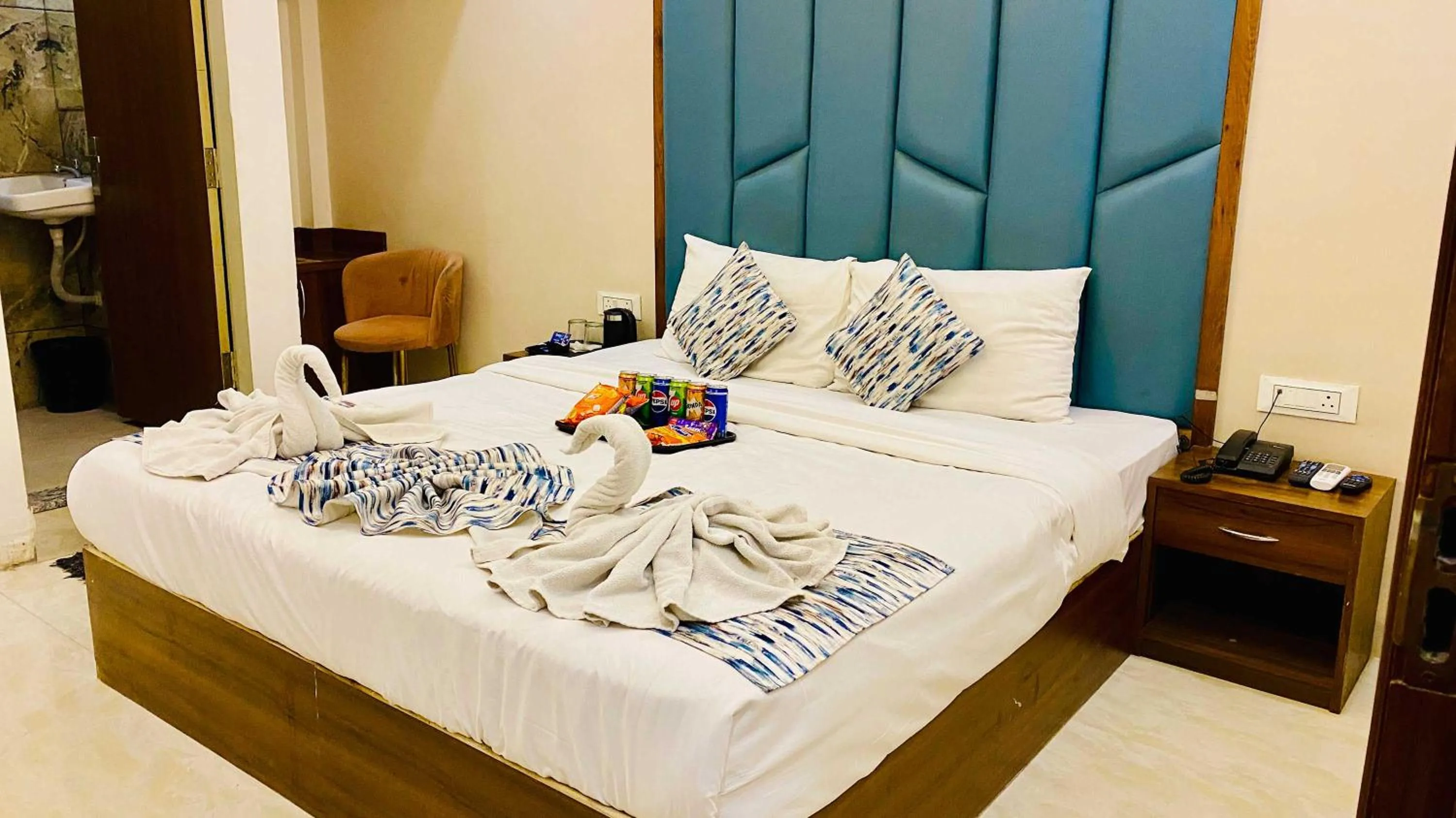 Bed in Hotel One Stay