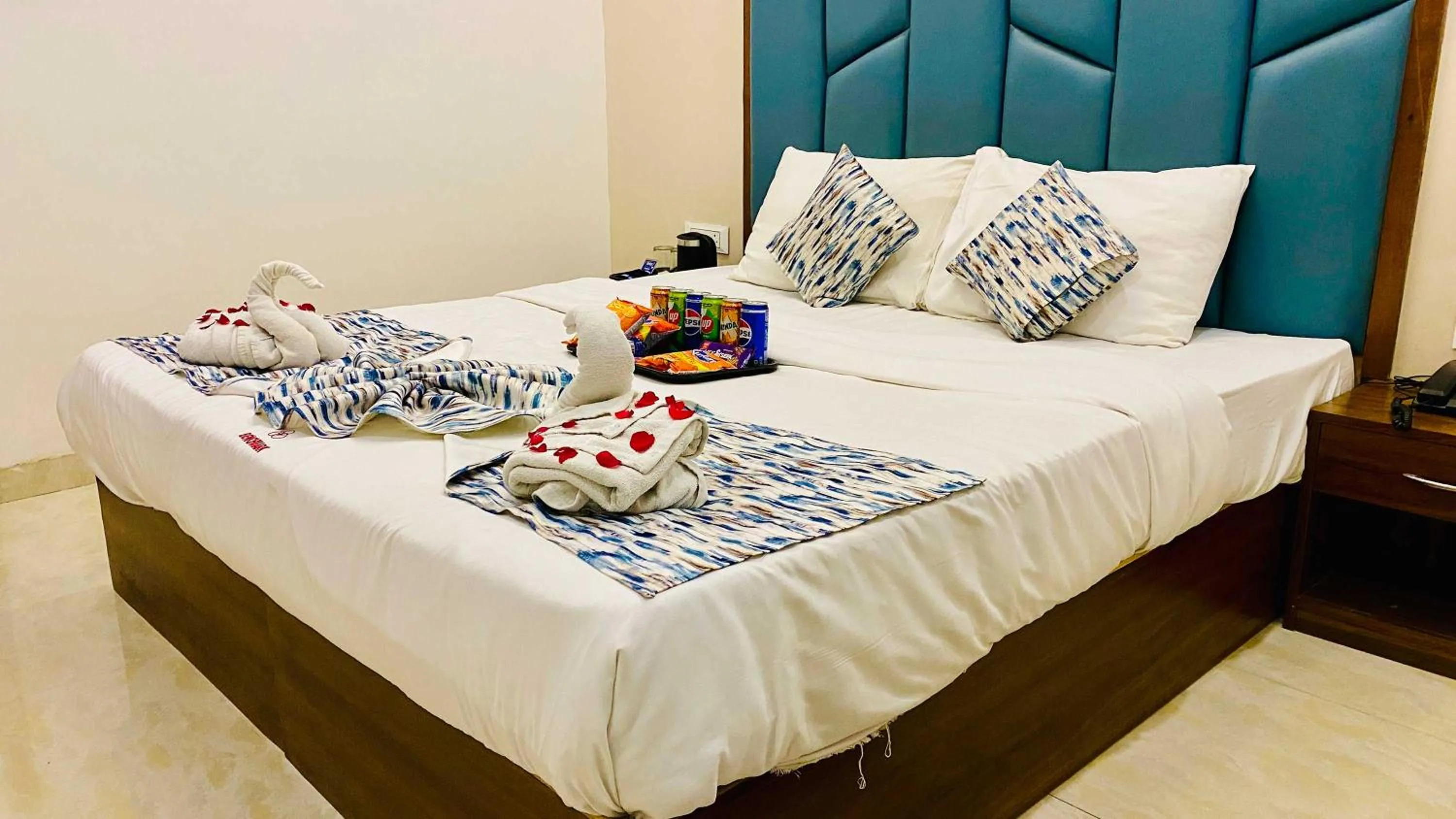 Bed in Hotel One Stay