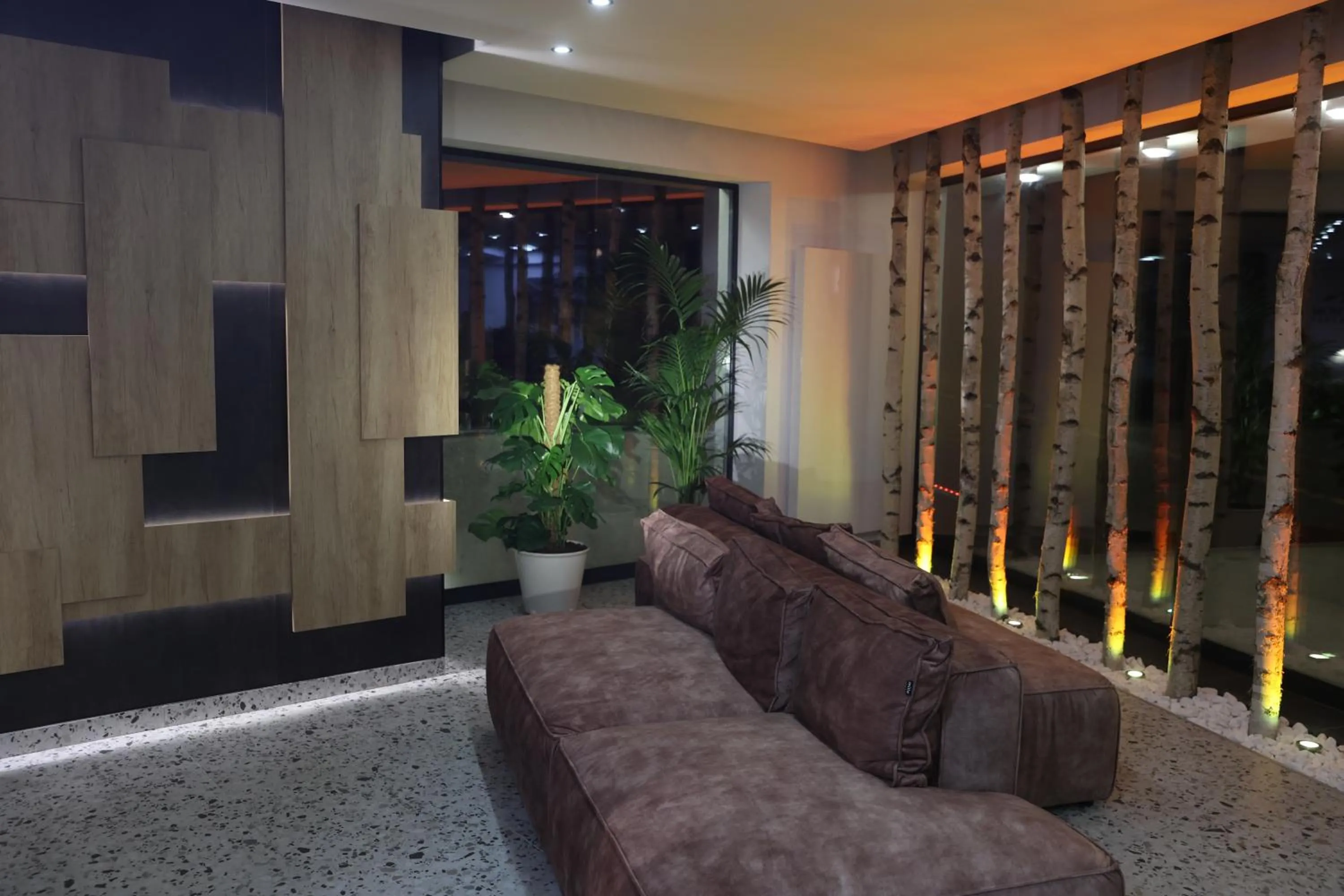 Lobby or reception in Montan-Aparthotel