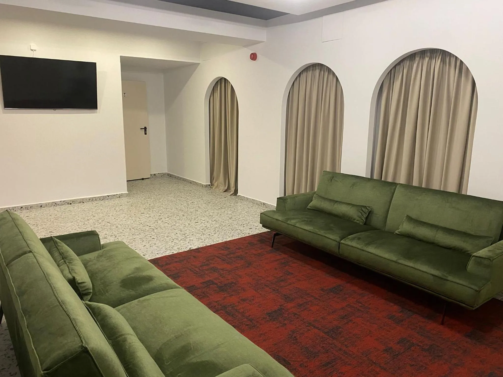 Seating area in Montan-Aparthotel
