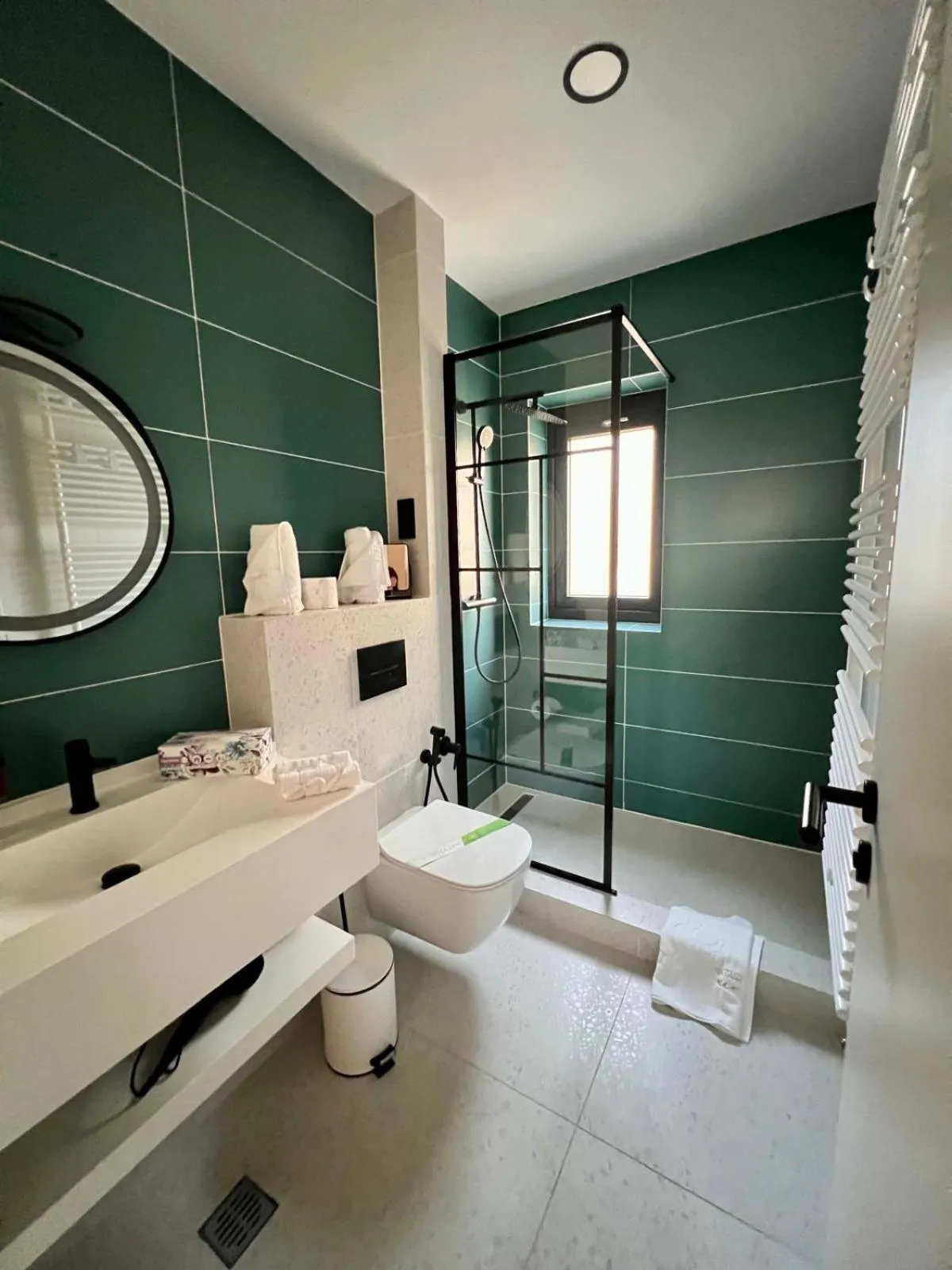 Shower in Montan-Aparthotel