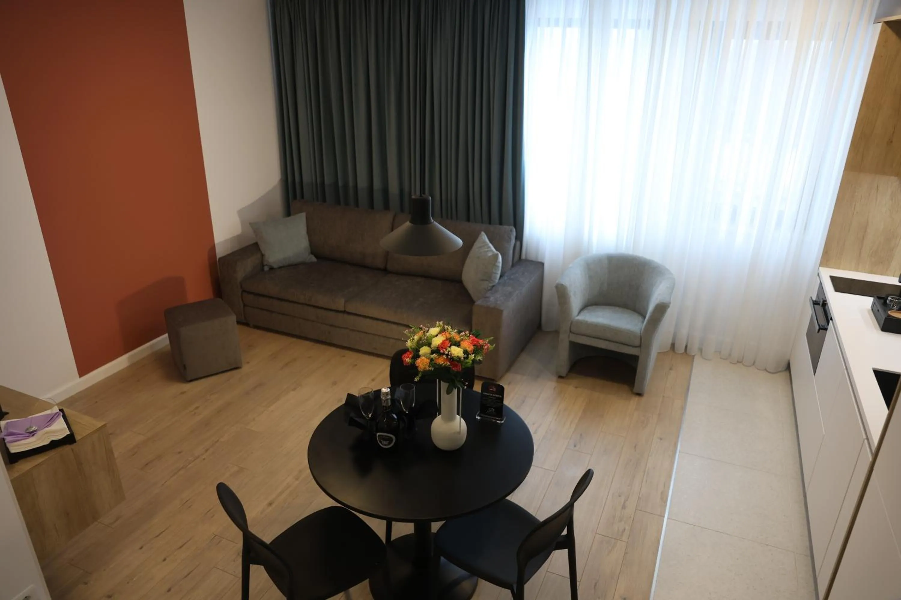 Living room in Montan-Aparthotel
