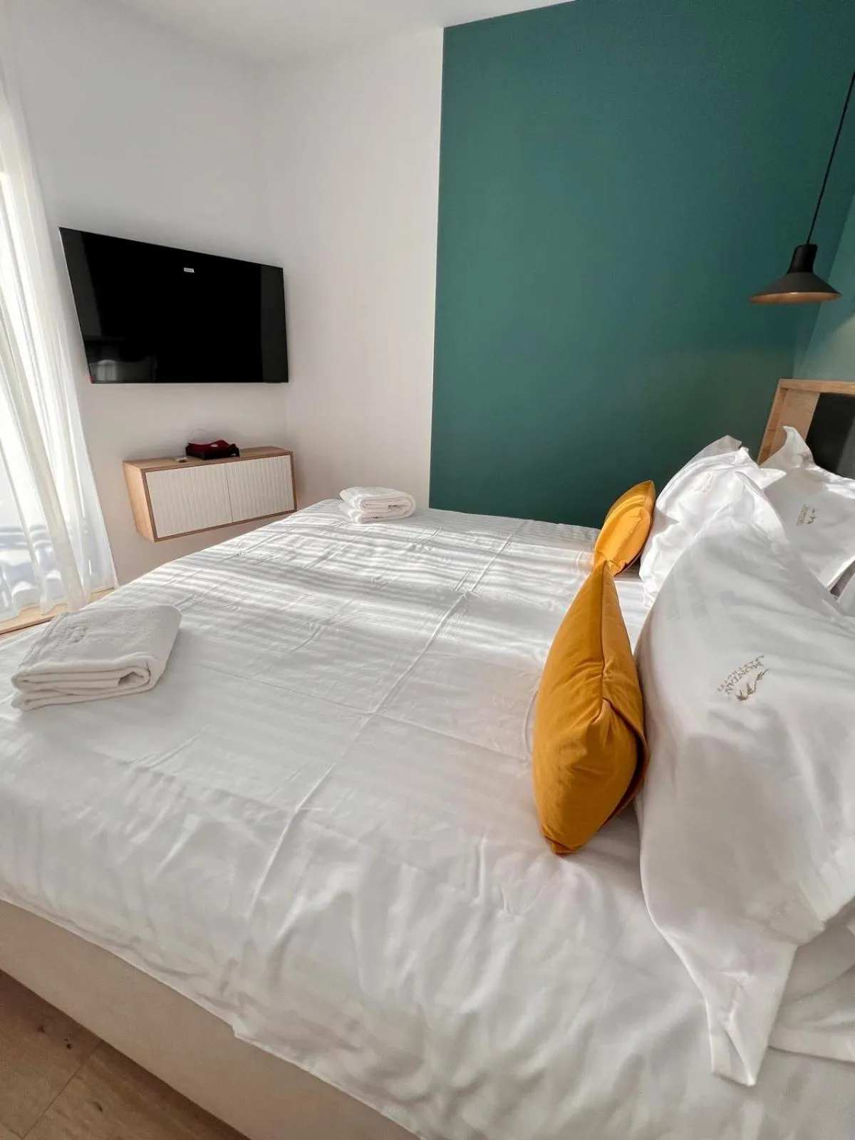 Bed in Montan-Aparthotel