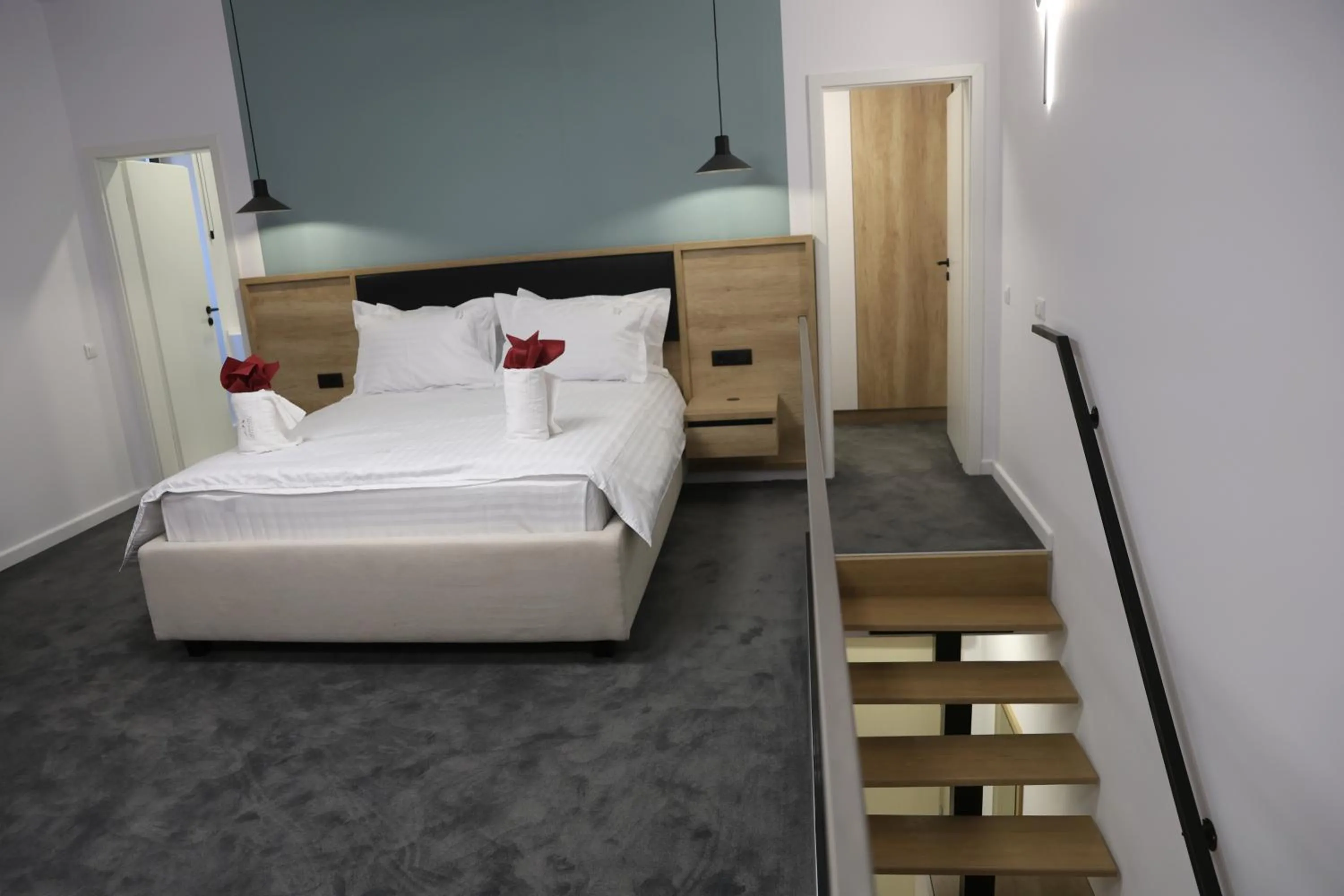 Bed in Montan-Aparthotel