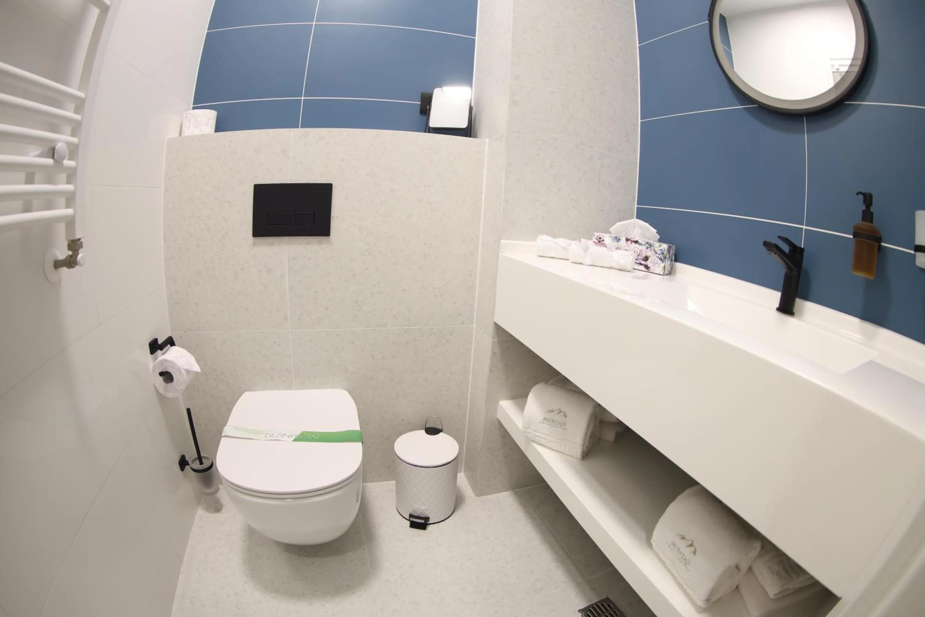 Toilet in Montan-Aparthotel
