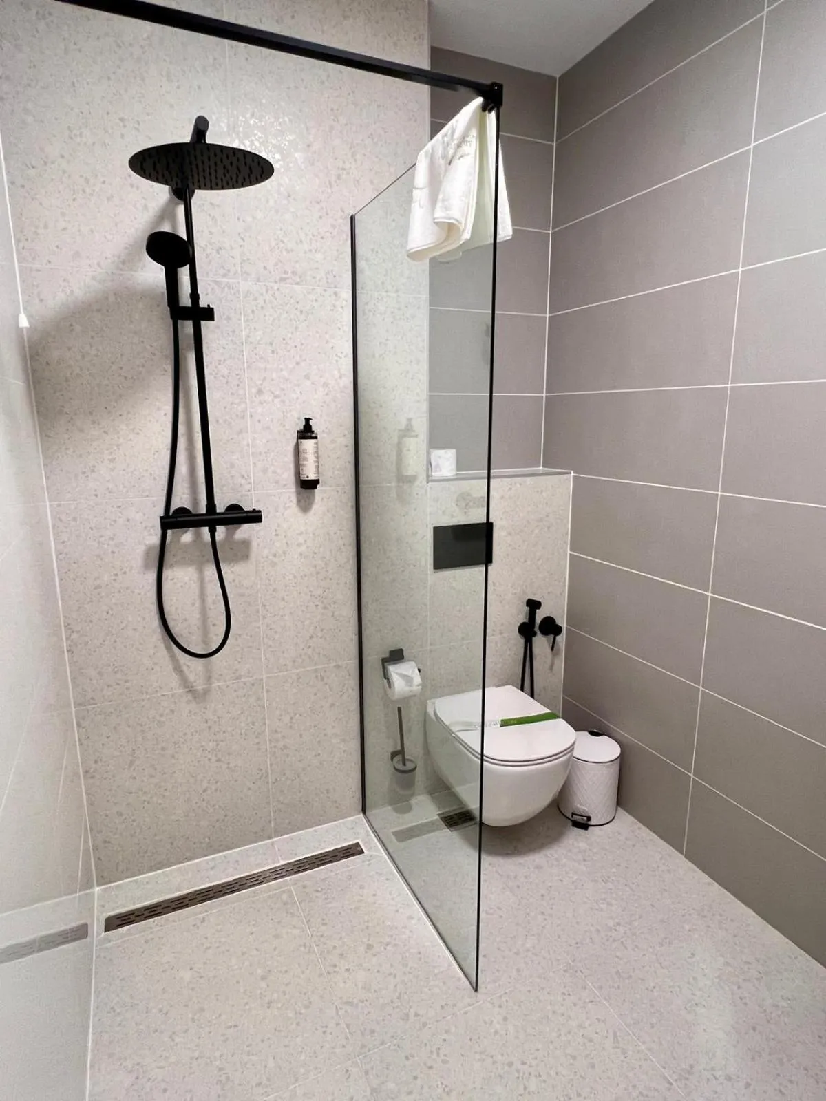 Shower in Montan-Aparthotel