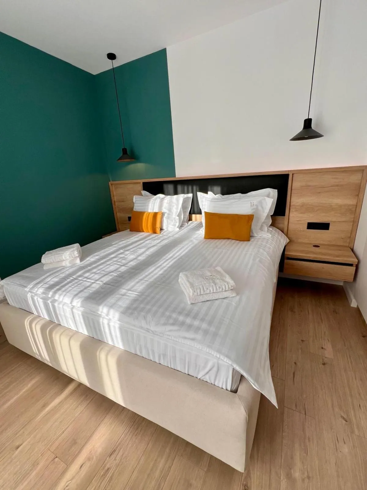Bed in Montan-Aparthotel