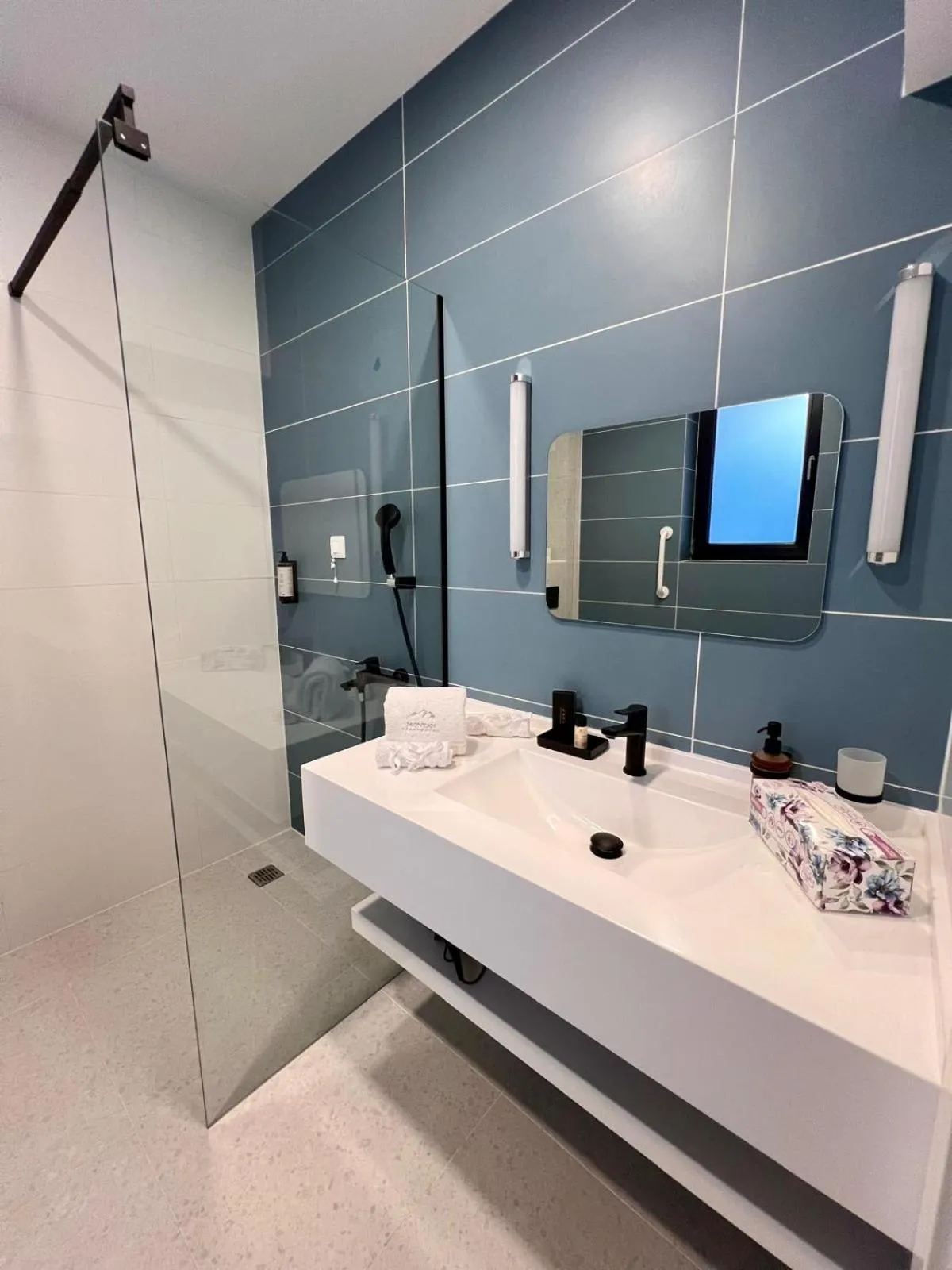 Bathroom in Montan-Aparthotel