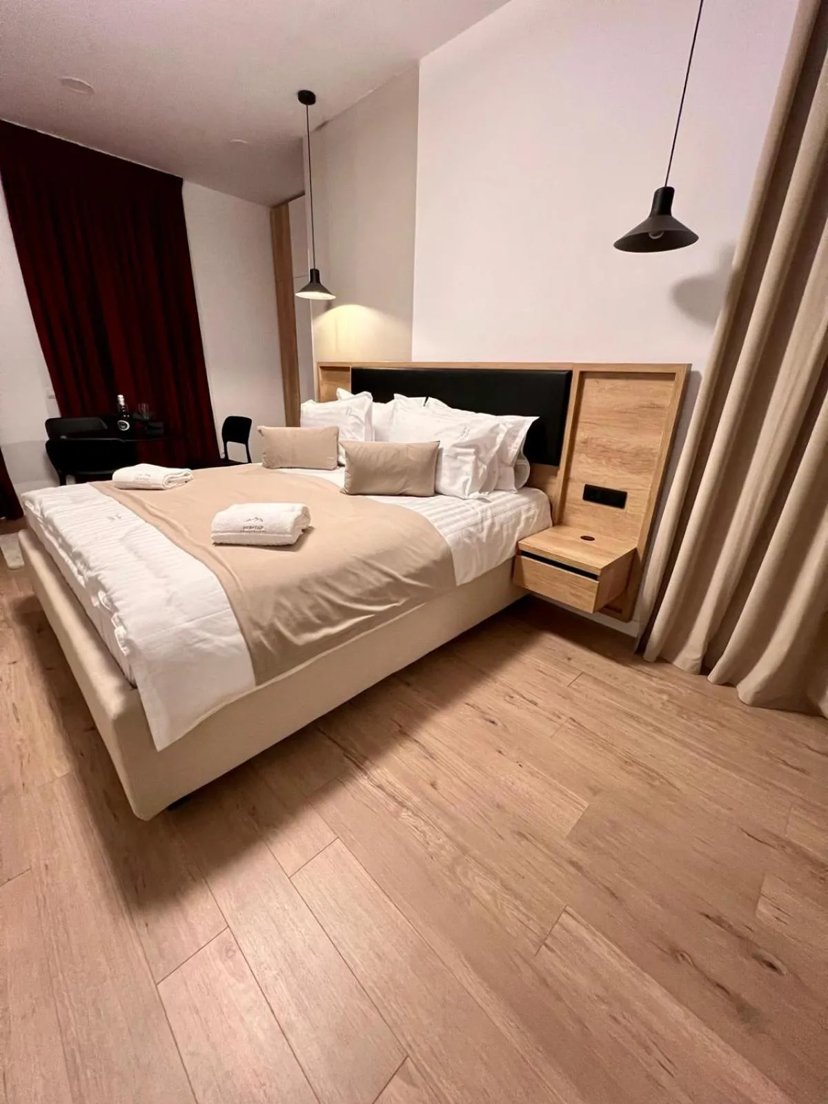 Bed in Montan-Aparthotel