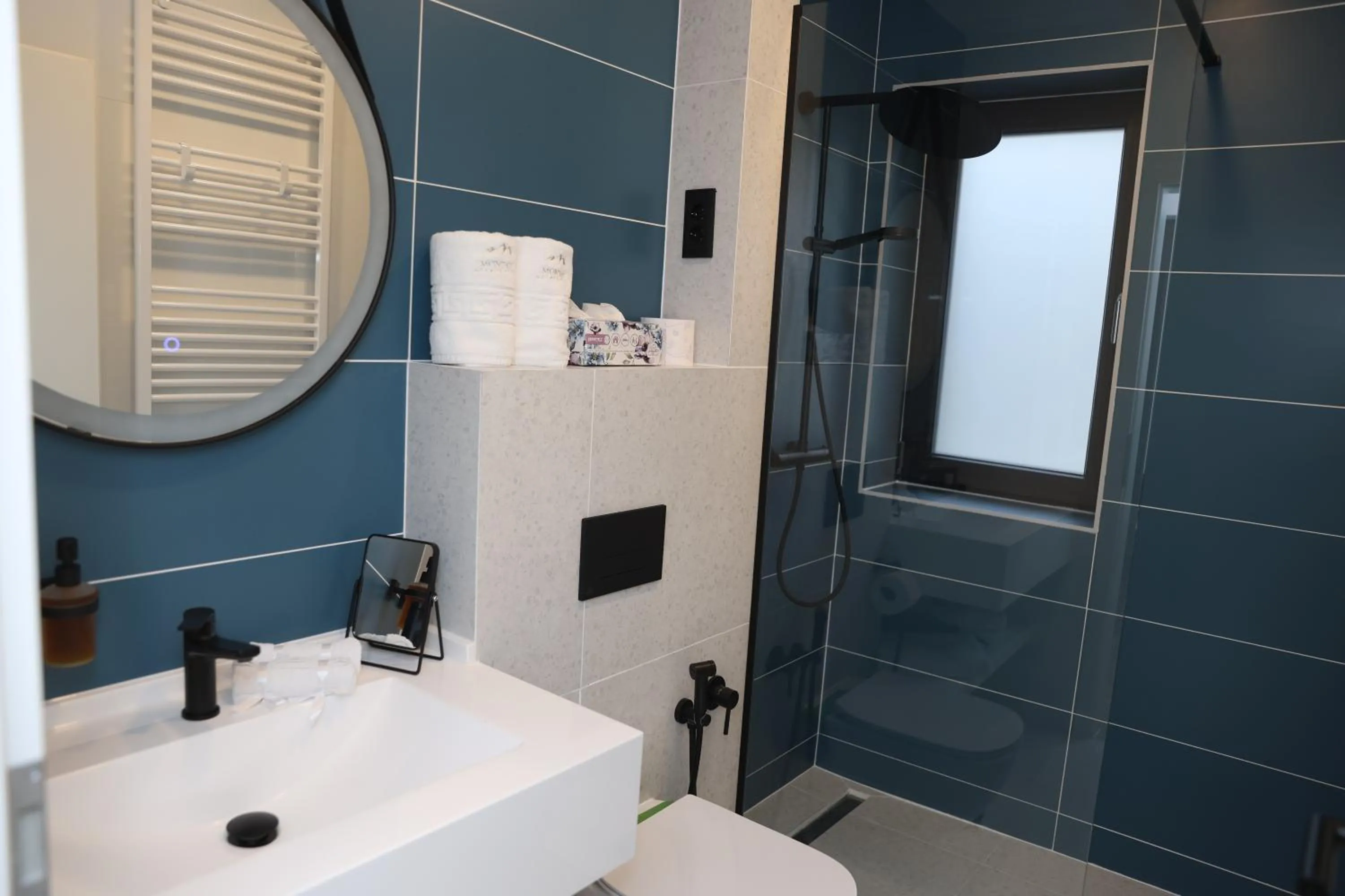 Shower in Montan-Aparthotel
