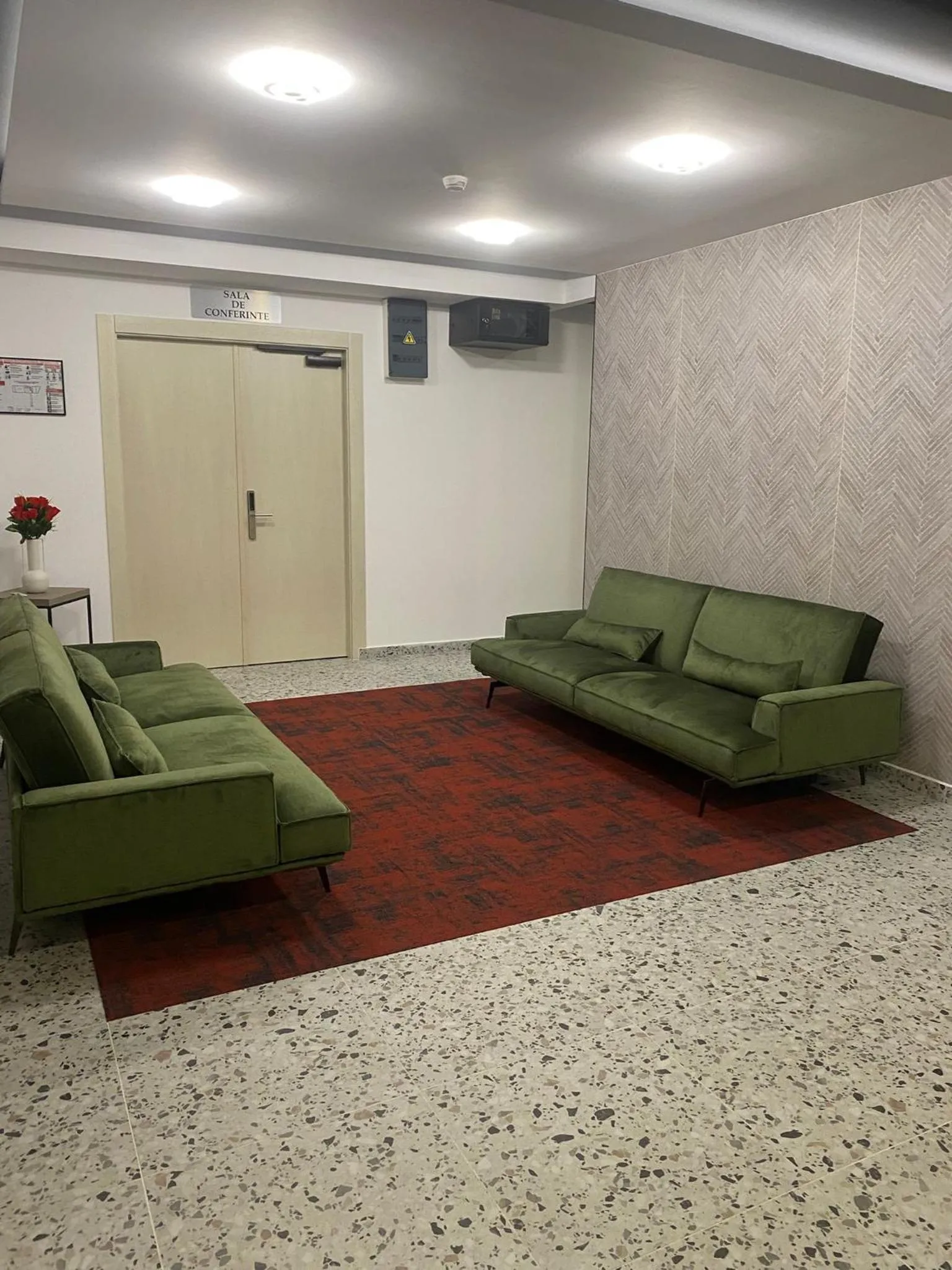Seating area in Montan-Aparthotel