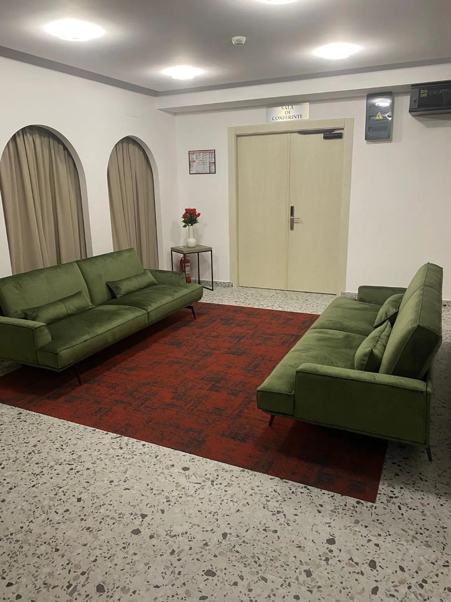 Seating area in Montan-Aparthotel