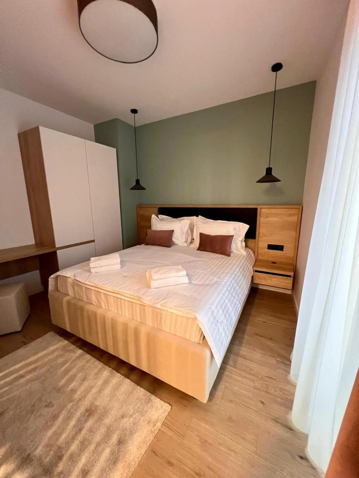 Bed in Montan-Aparthotel