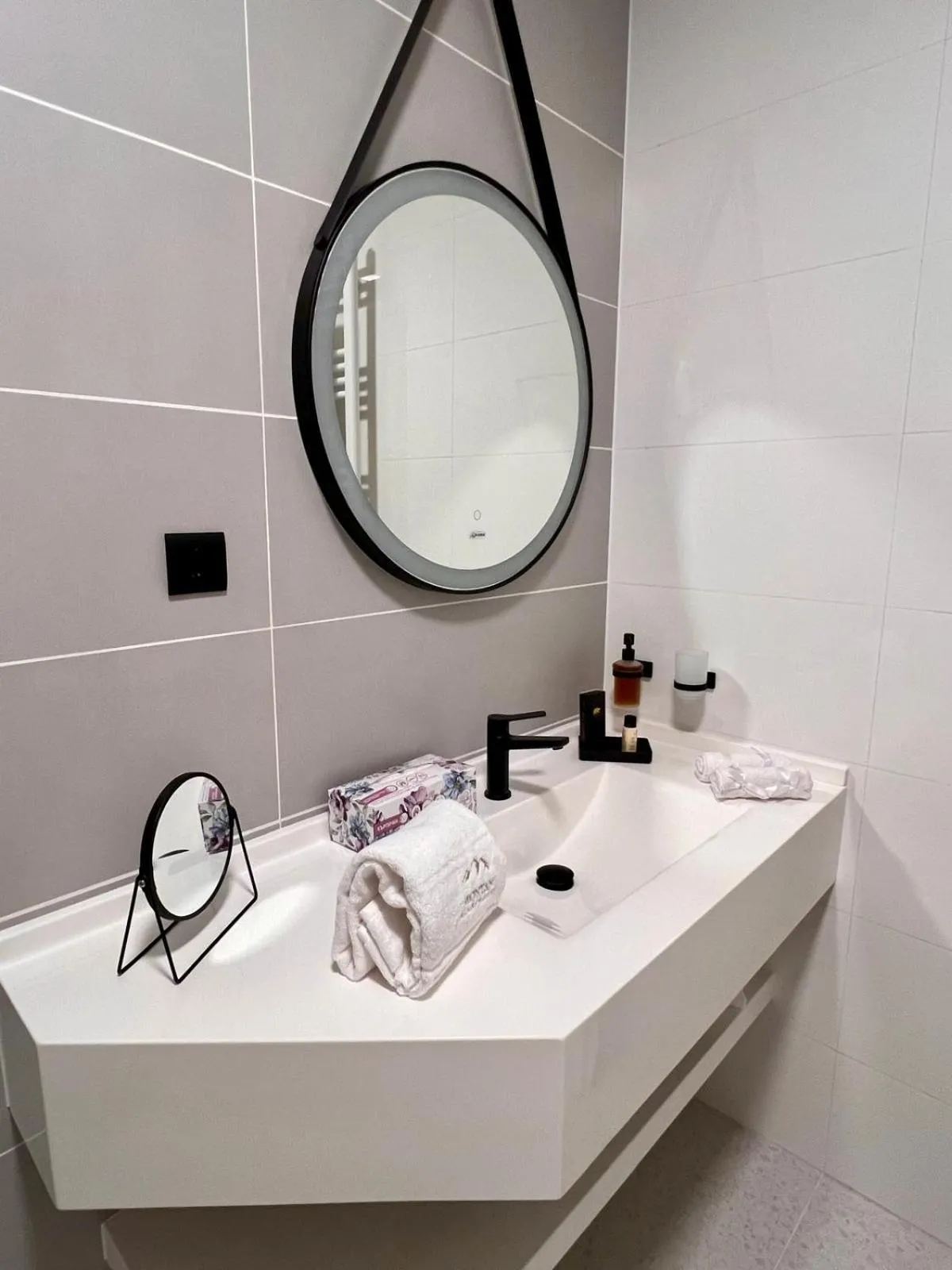 Bathroom in Montan-Aparthotel