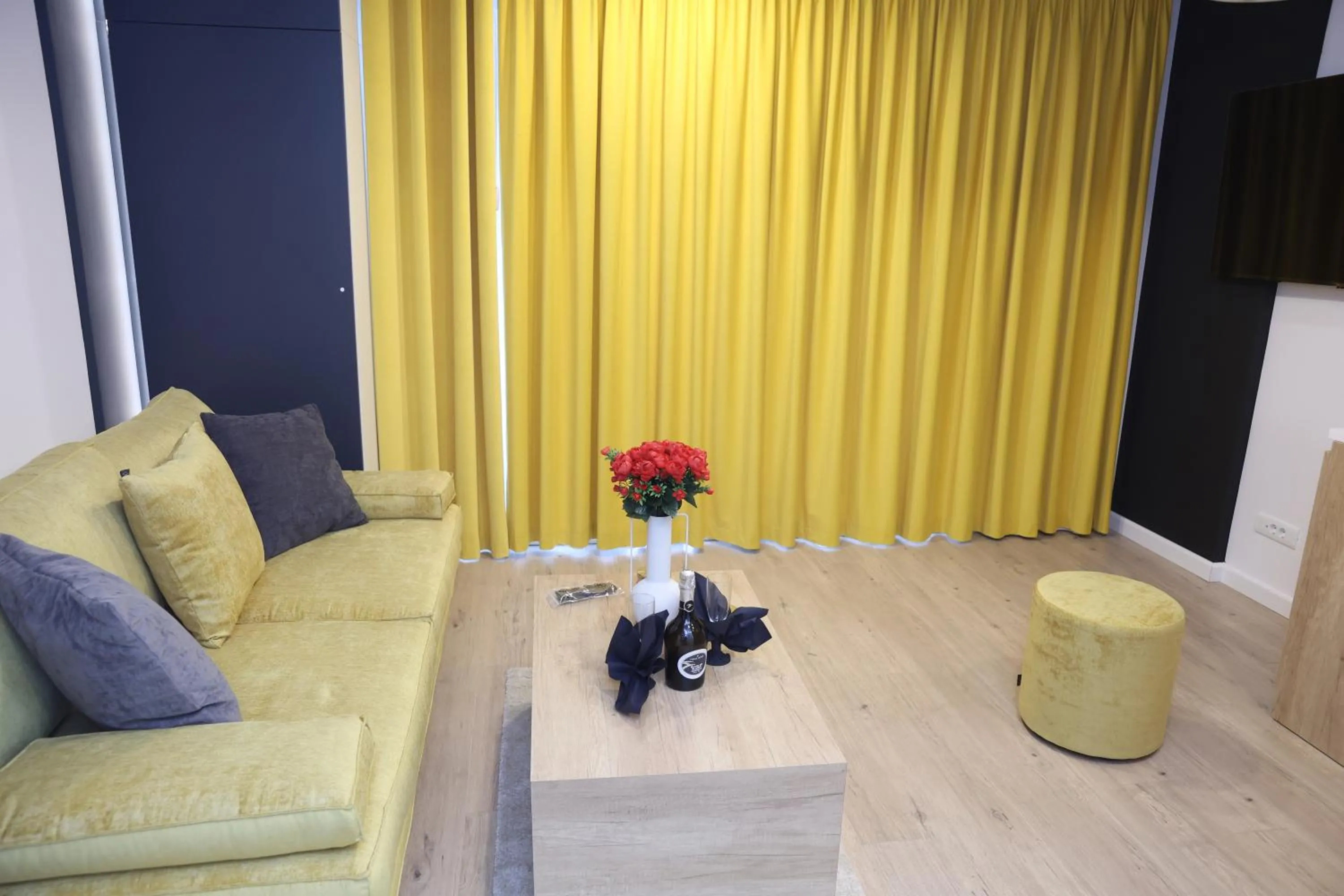 Living room in Montan-Aparthotel