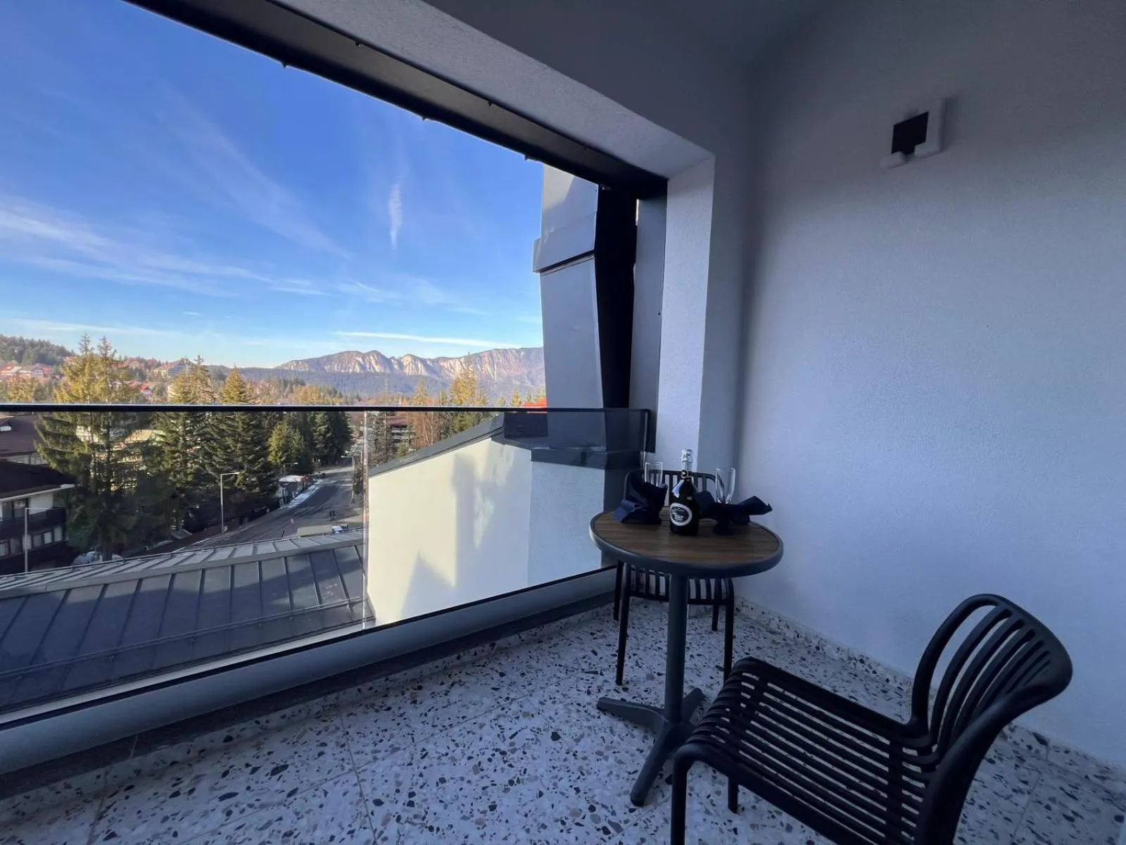 Balcony/Terrace in Montan-Aparthotel