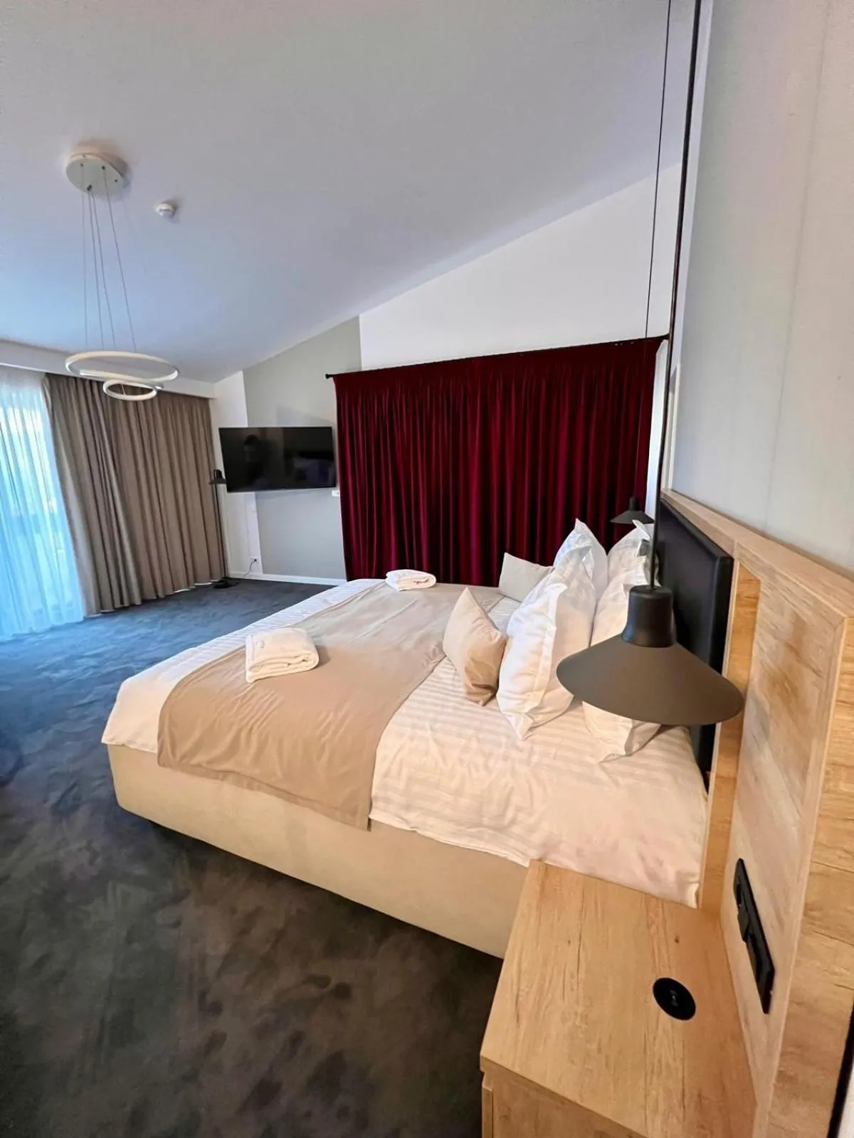 Bed in Montan-Aparthotel