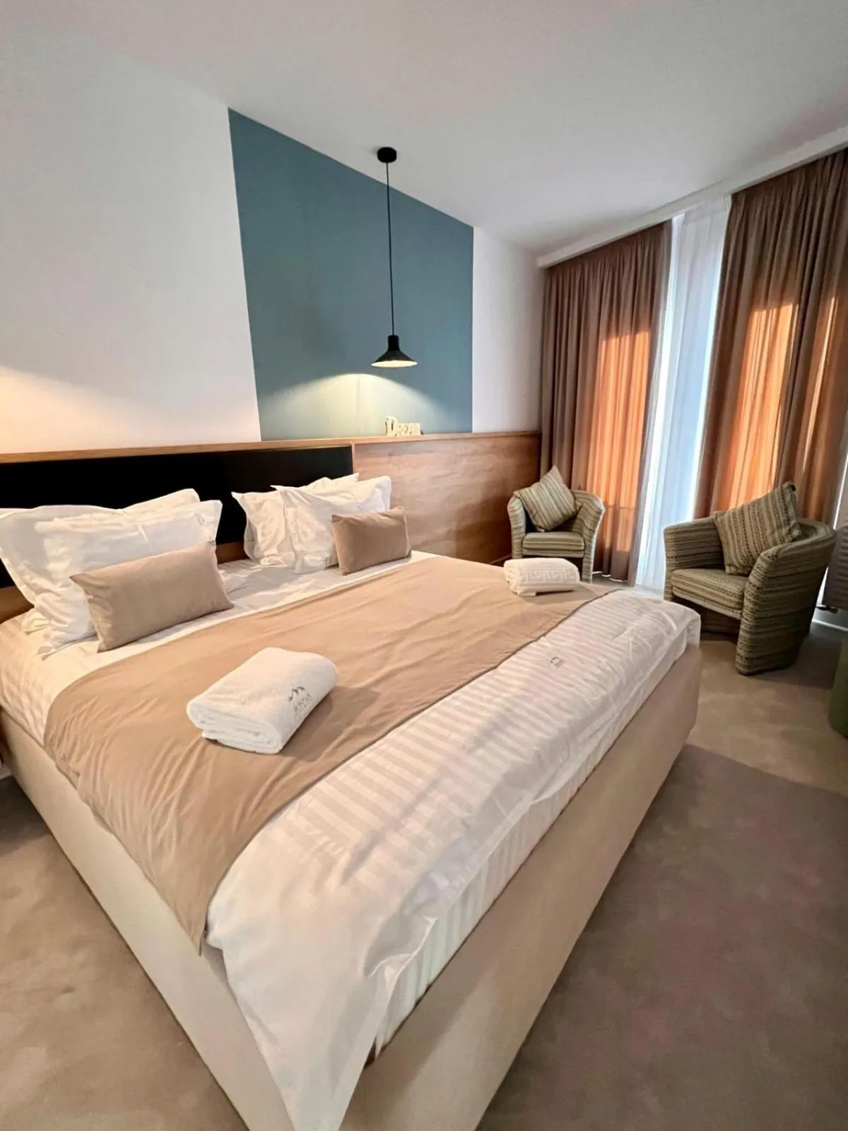 Bed in Montan-Aparthotel
