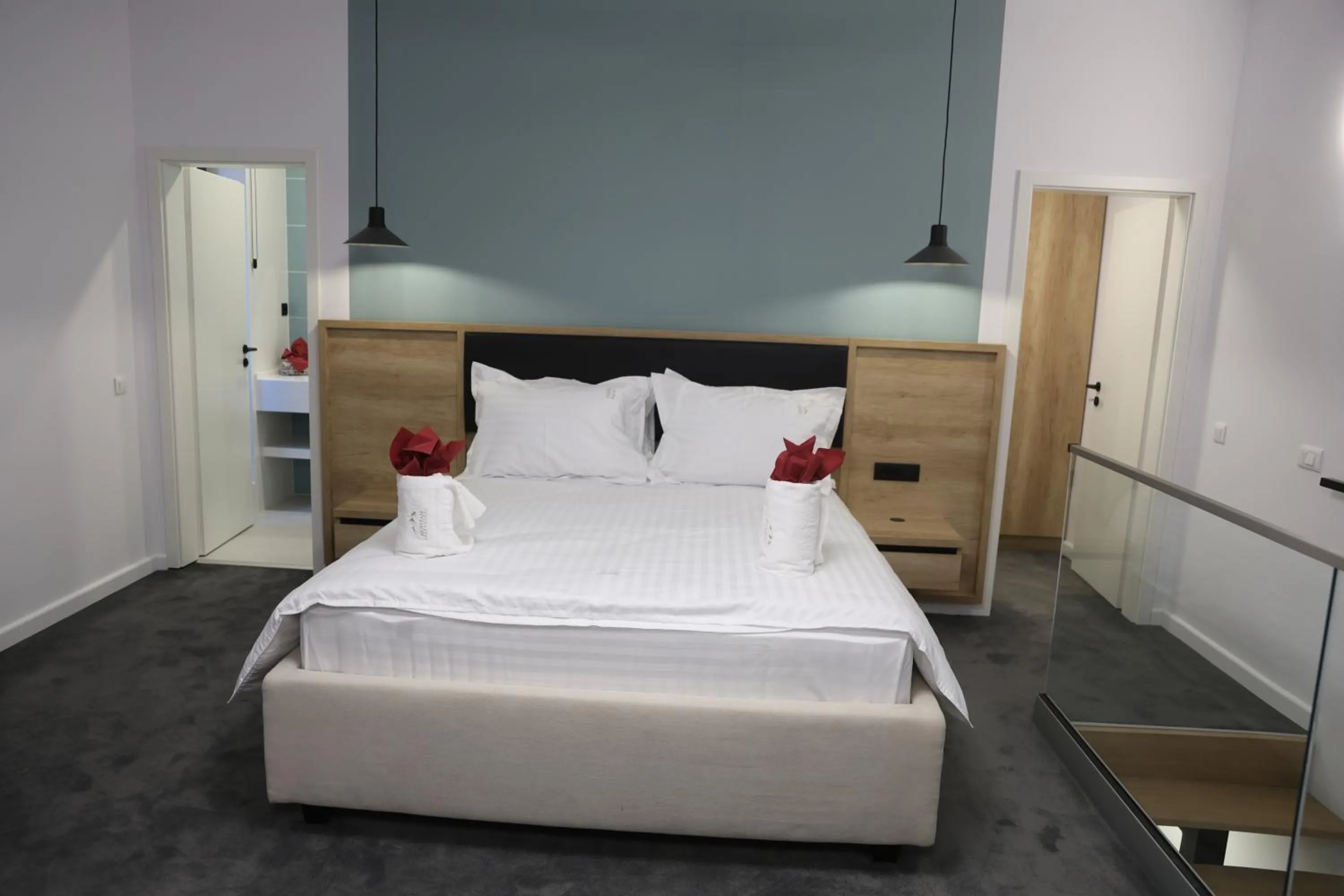 Photo of the whole room, Bed in Montan-Aparthotel
