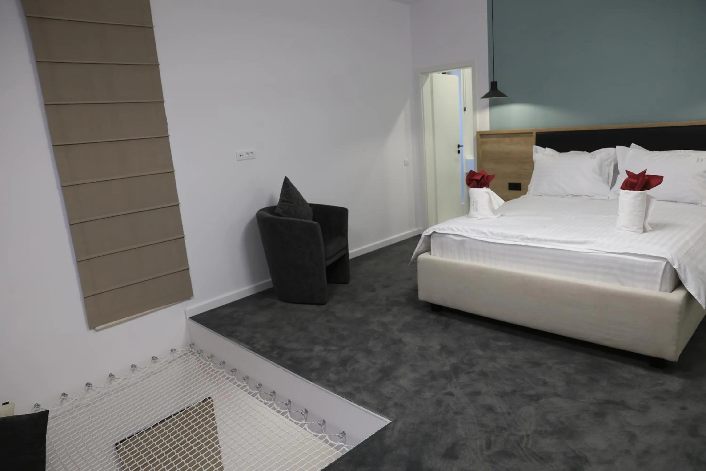 Bedroom, Bed in Montan-Aparthotel