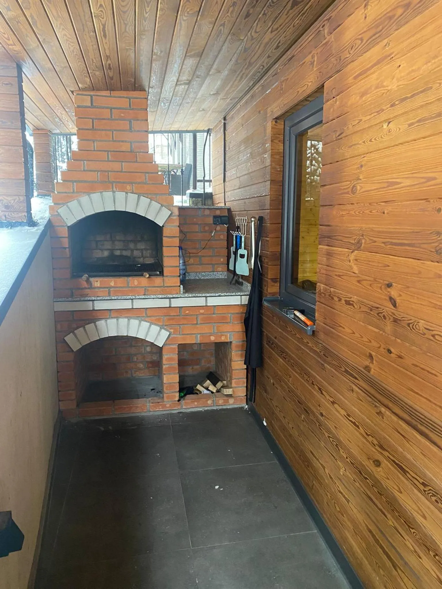 BBQ facilities in Montan-Aparthotel