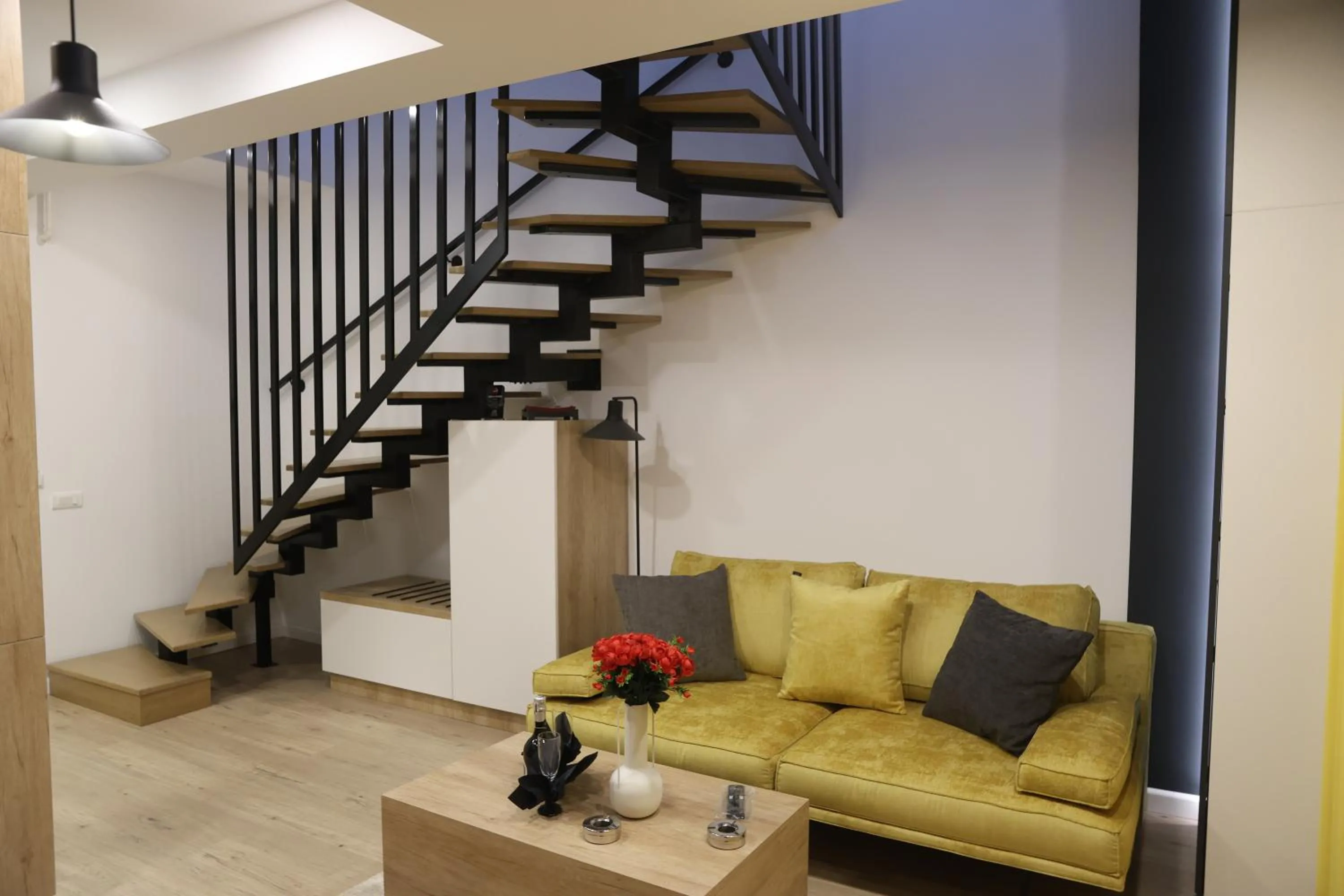 Living room in Montan-Aparthotel