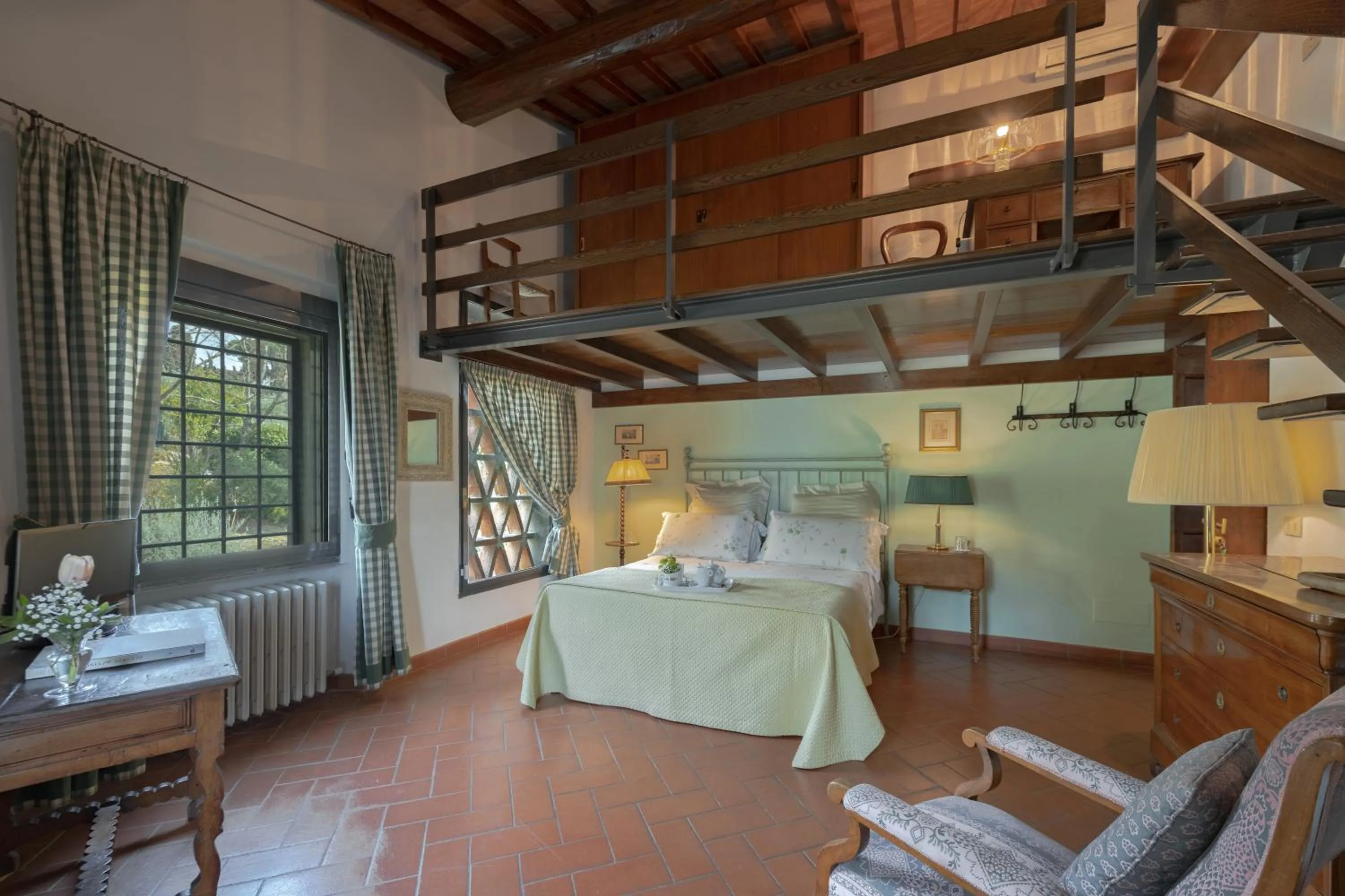 Bed in La Casa Gialla