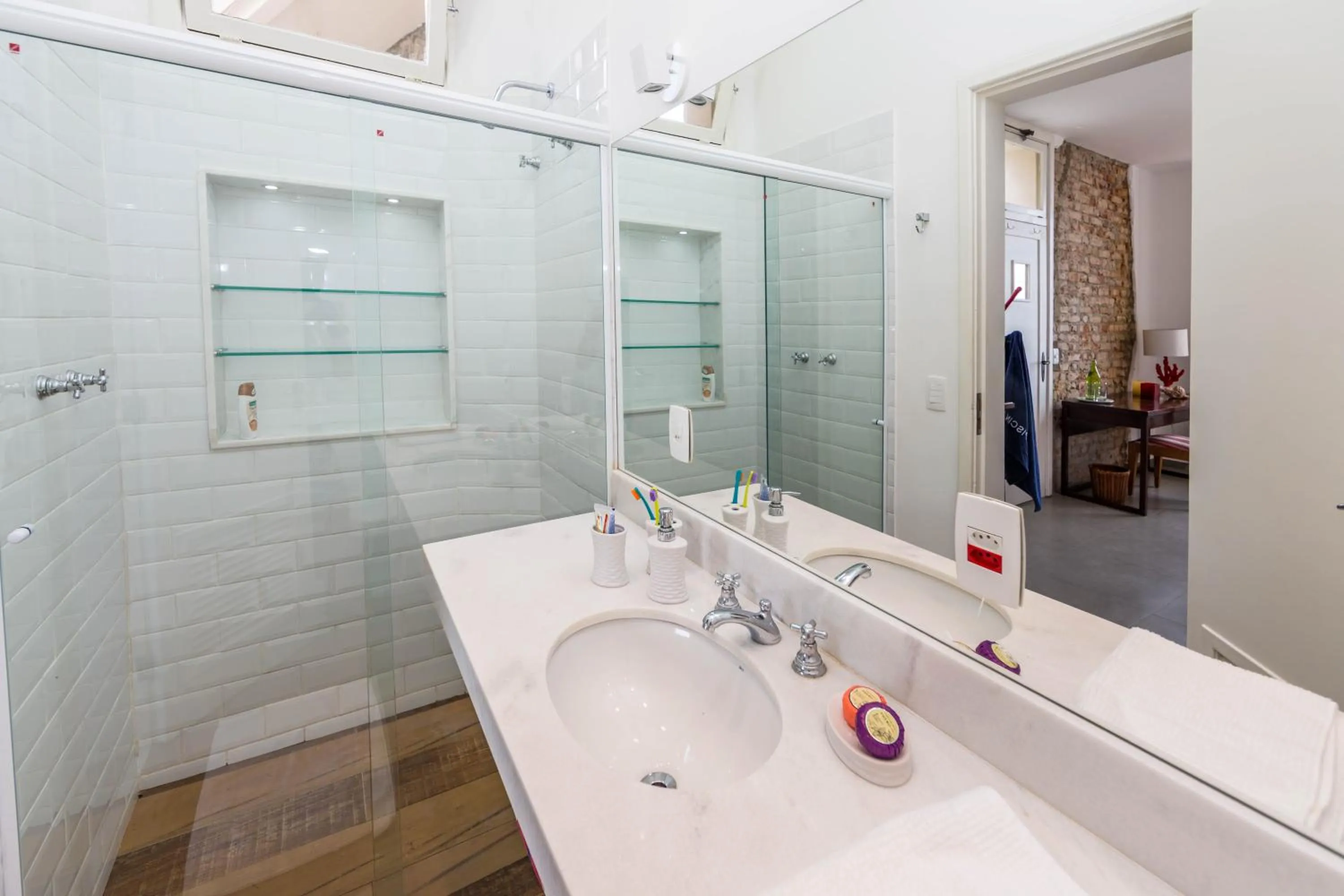 Bathroom in Gerthrudes Bed & Breakfast