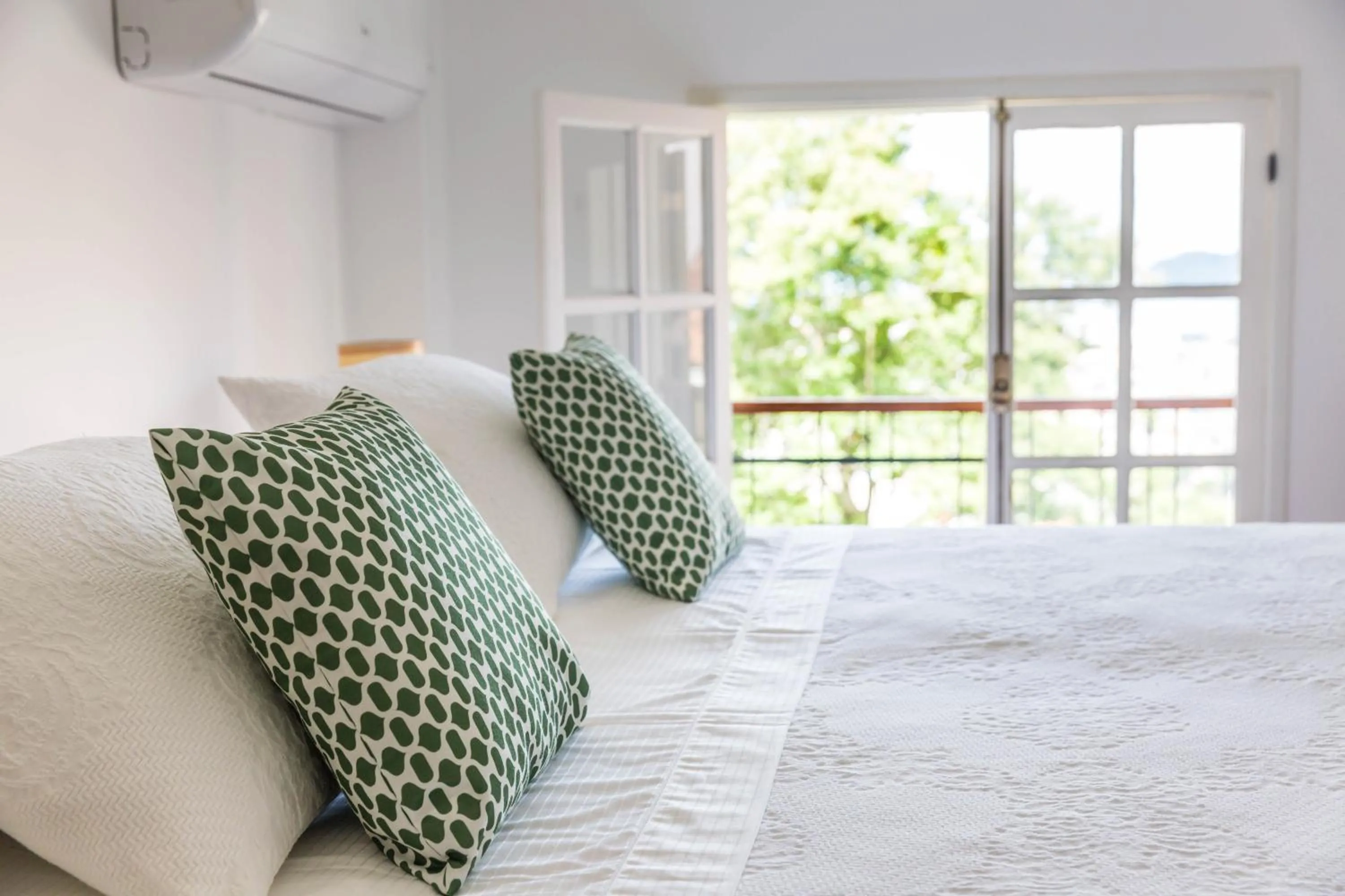 Bed in Gerthrudes Bed & Breakfast