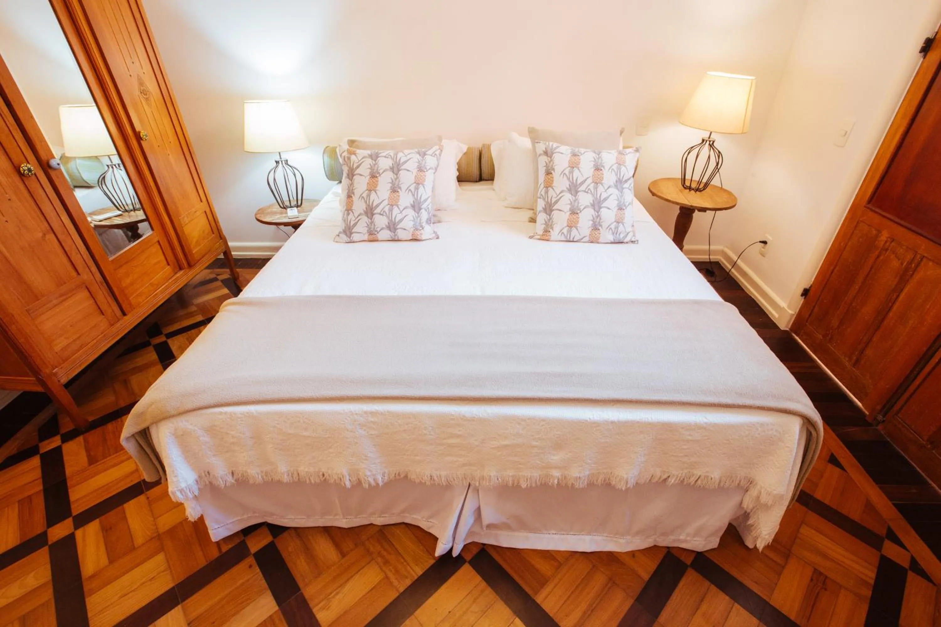 Bed in Gerthrudes Bed & Breakfast