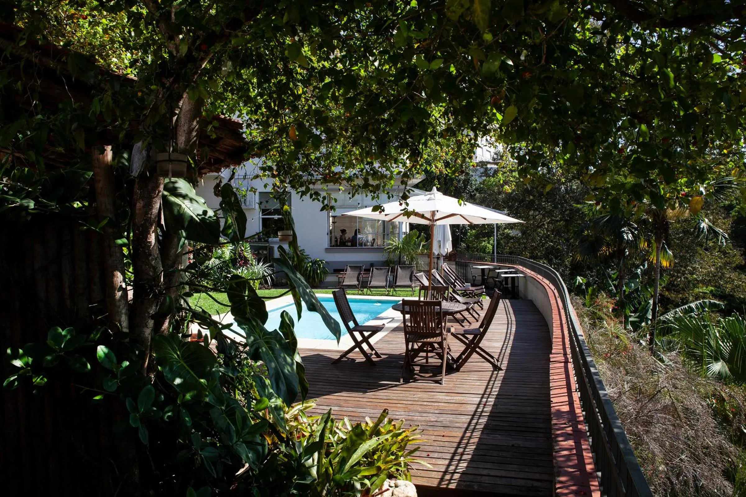 Swimming pool in Gerthrudes Bed & Breakfast
