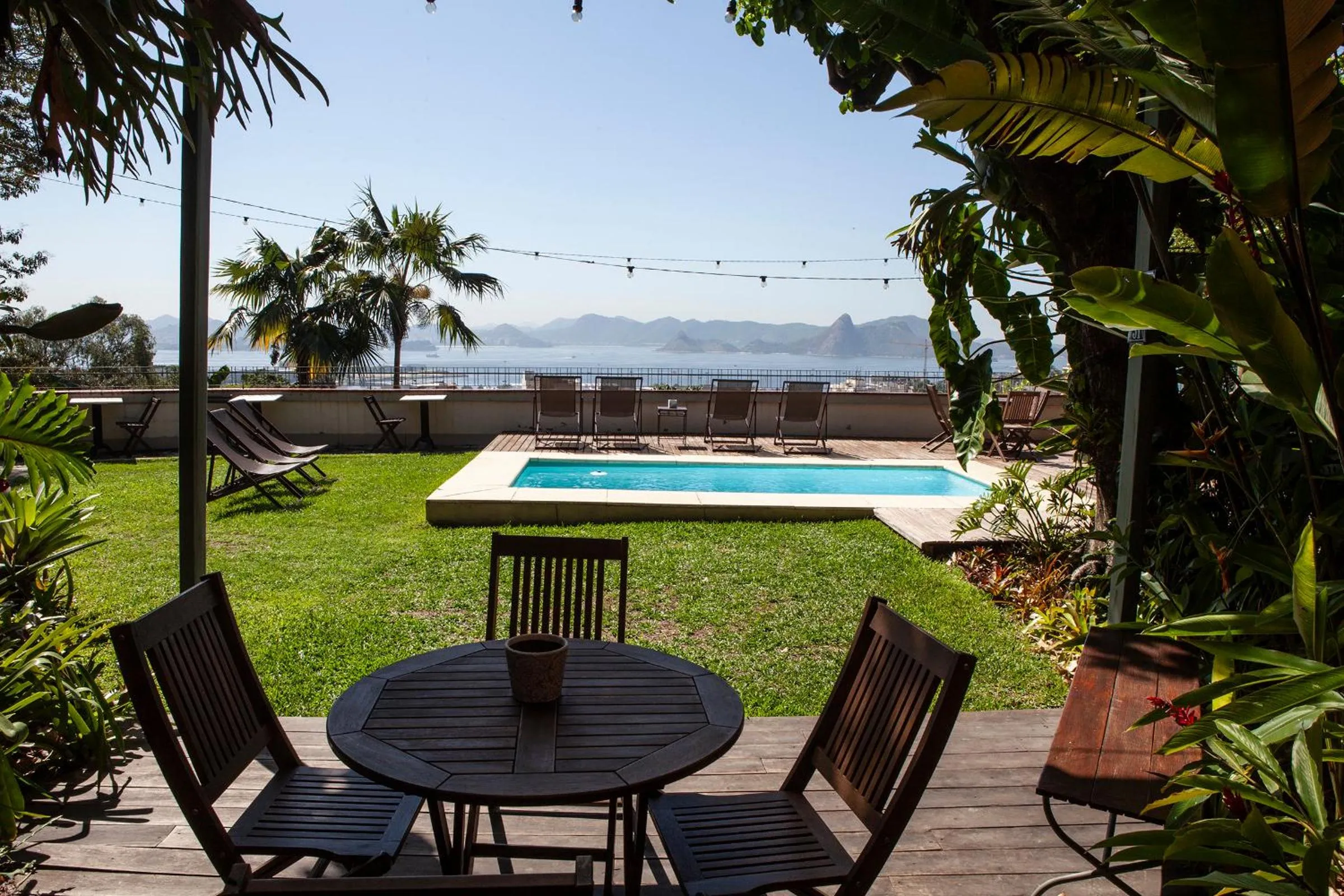 Swimming pool in Gerthrudes Bed & Breakfast
