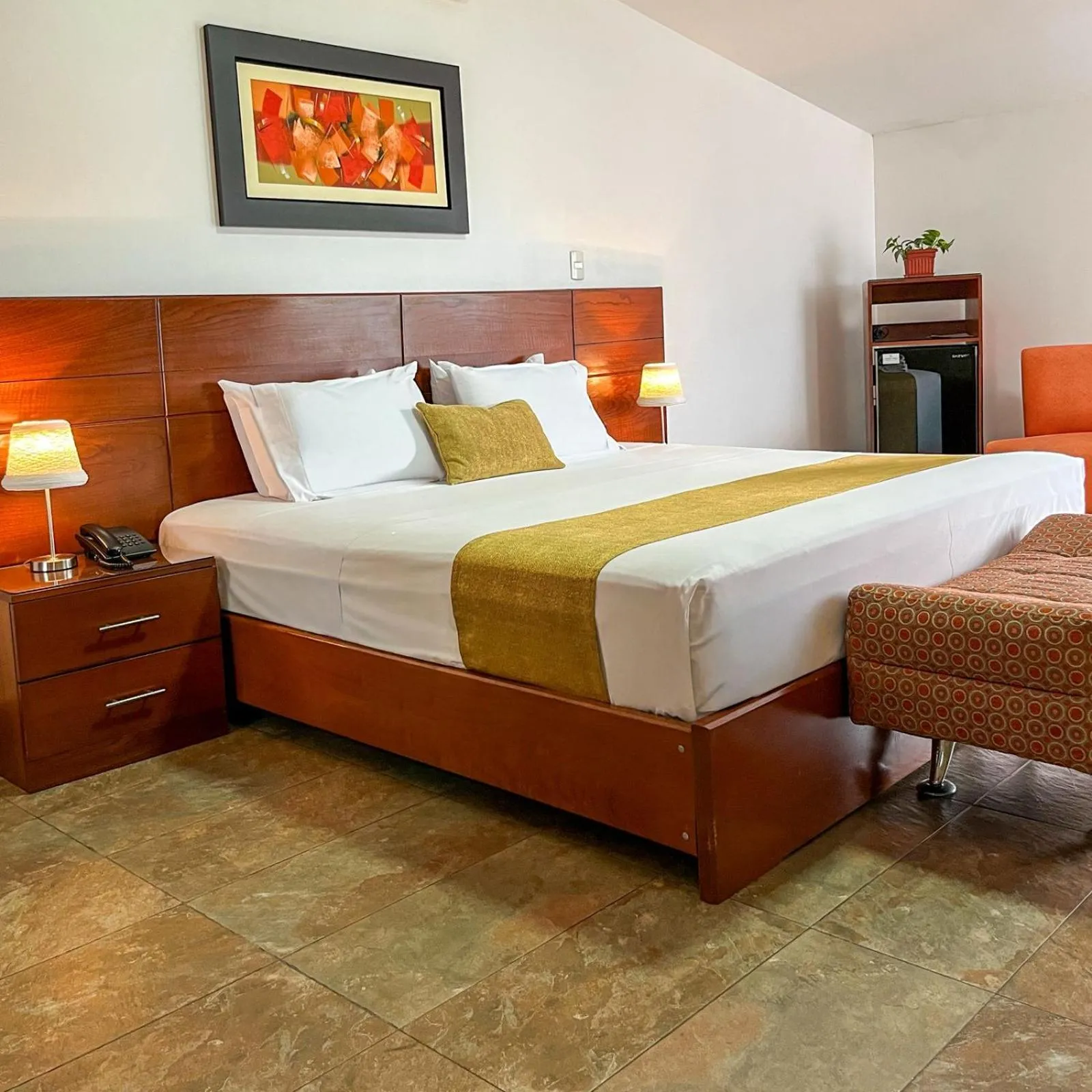 Bed in Riosol Hotel Tarapoto