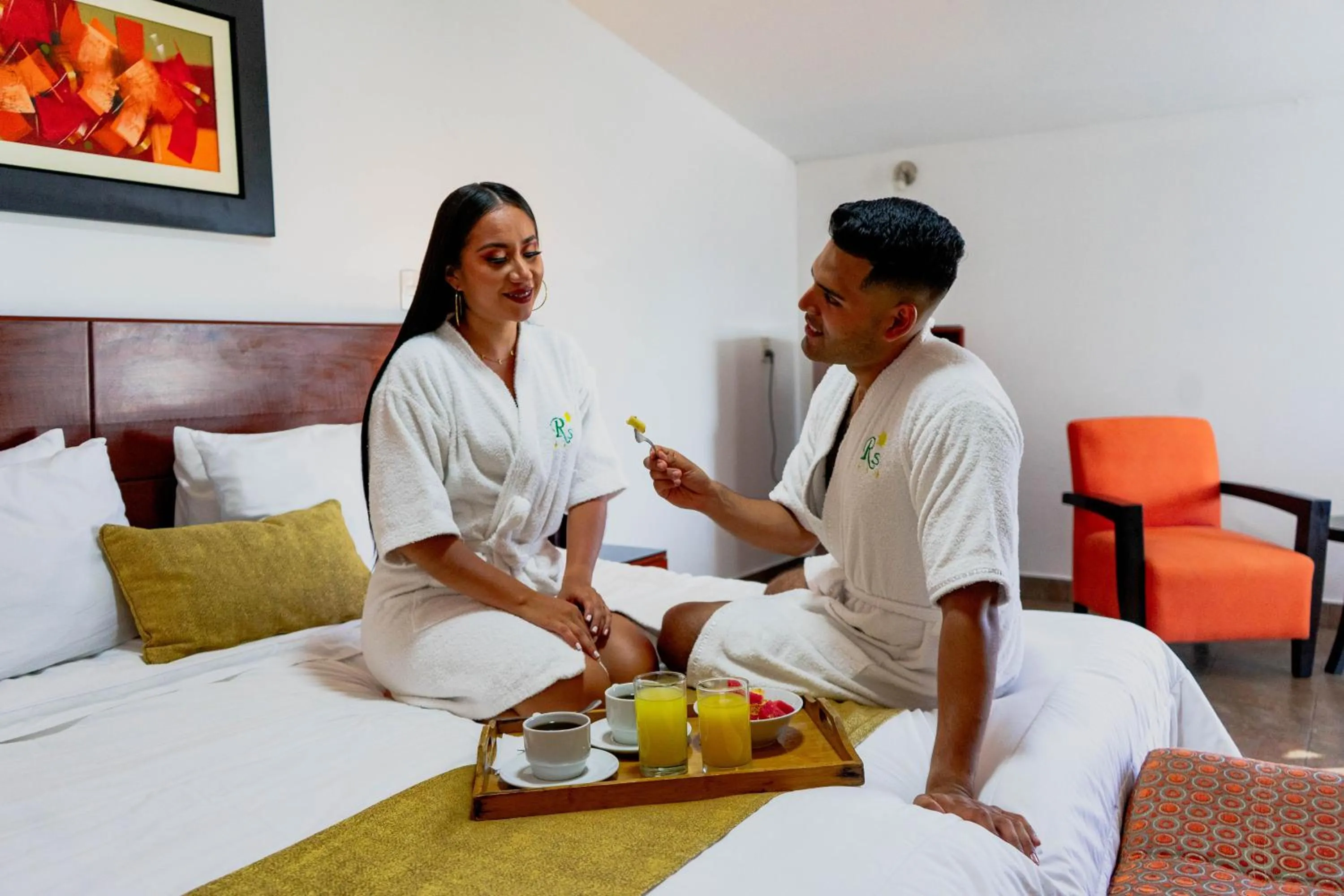 Bed in Riosol Hotel Tarapoto